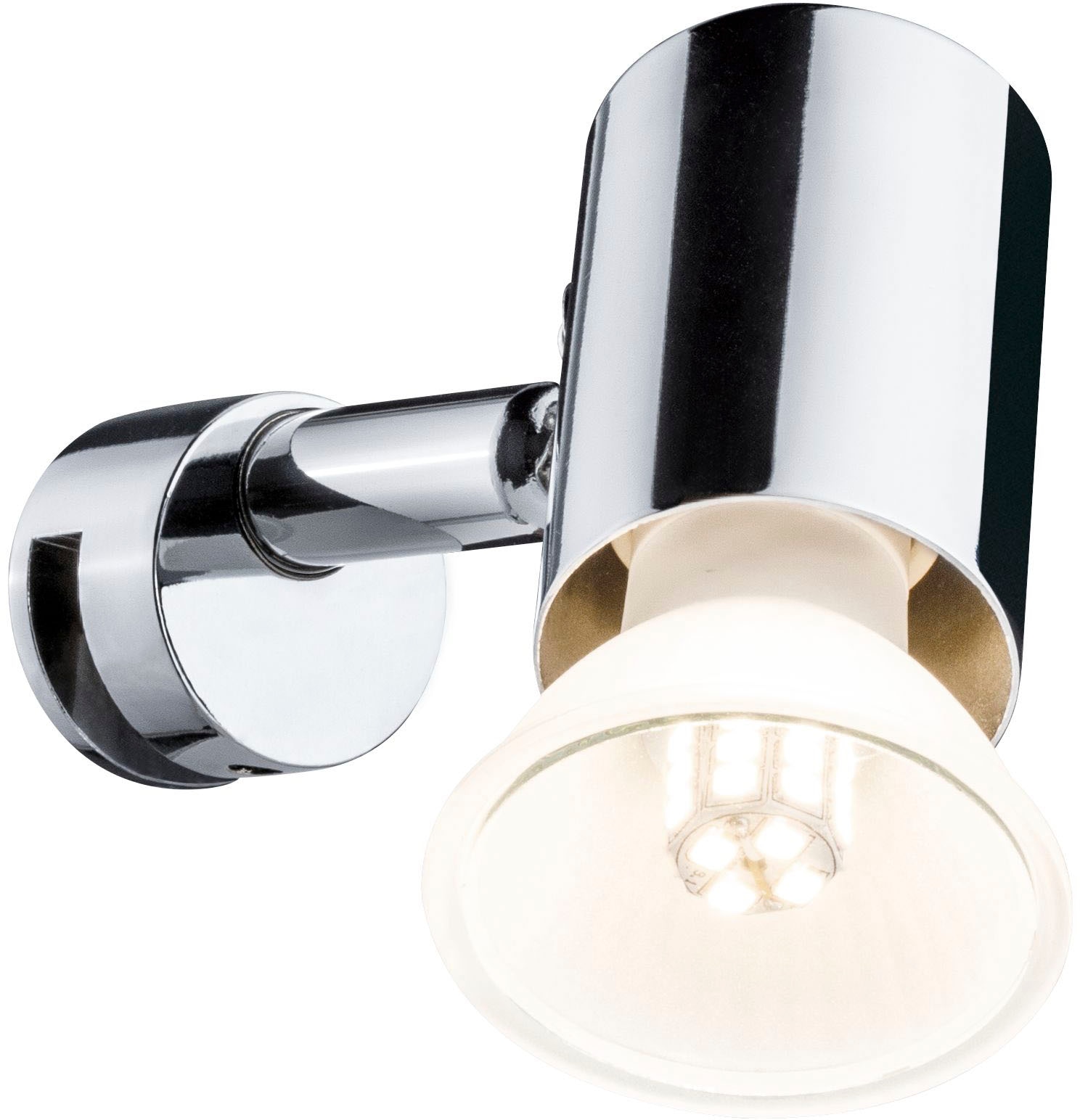 Paulmann Spiegelleuchte »Mintaka IP20 Chrom ohne Leuchtmittel, max. 20W GU10« GU10 1 Stk. GU10, Mintaka IP20 Chrom ohne Leuchtmittel, max. 20W GU9