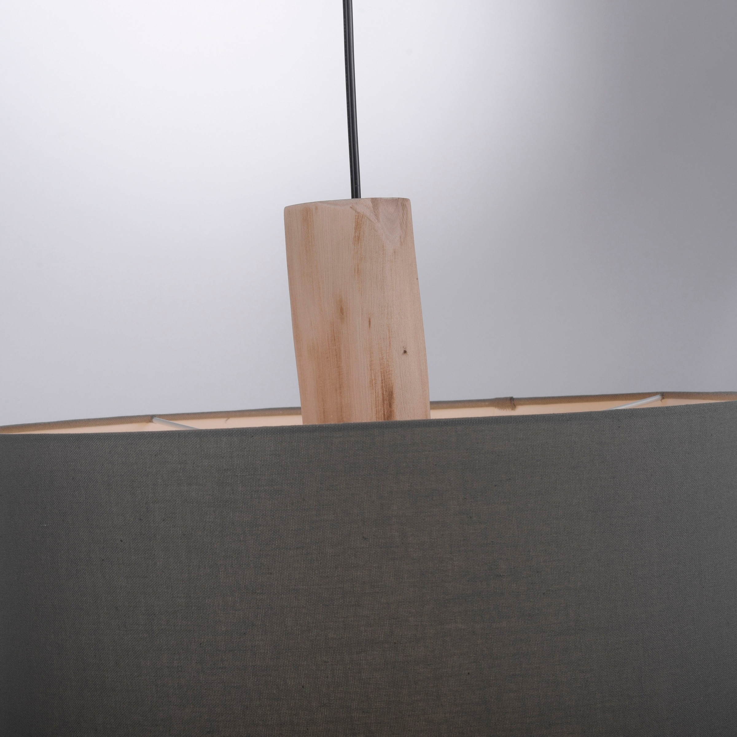 JUST LIGHT Pendelleuchte »LINEN«, 2 flammig, ExklusiveE27