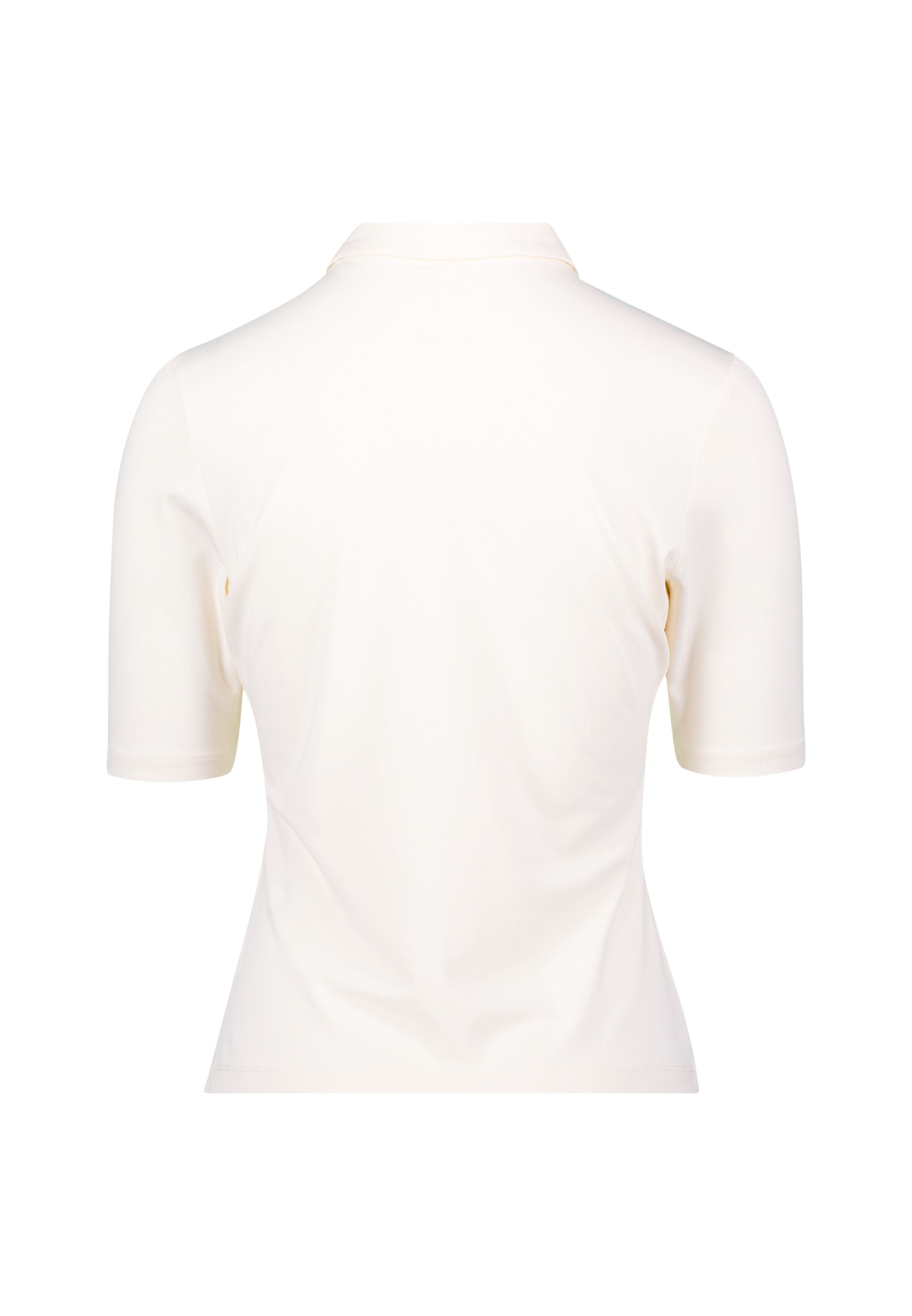 Zero Kurzarmshirt »Poloshirt mit Knopfleiste«