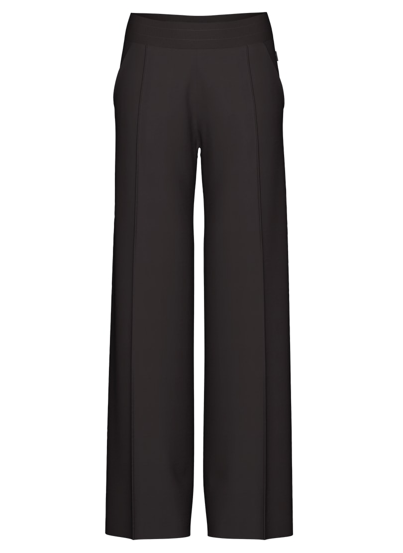 Trigema Jerseyhose »TRIGEMA Jogginghose mit weitem Bein«, (1 tlg.)