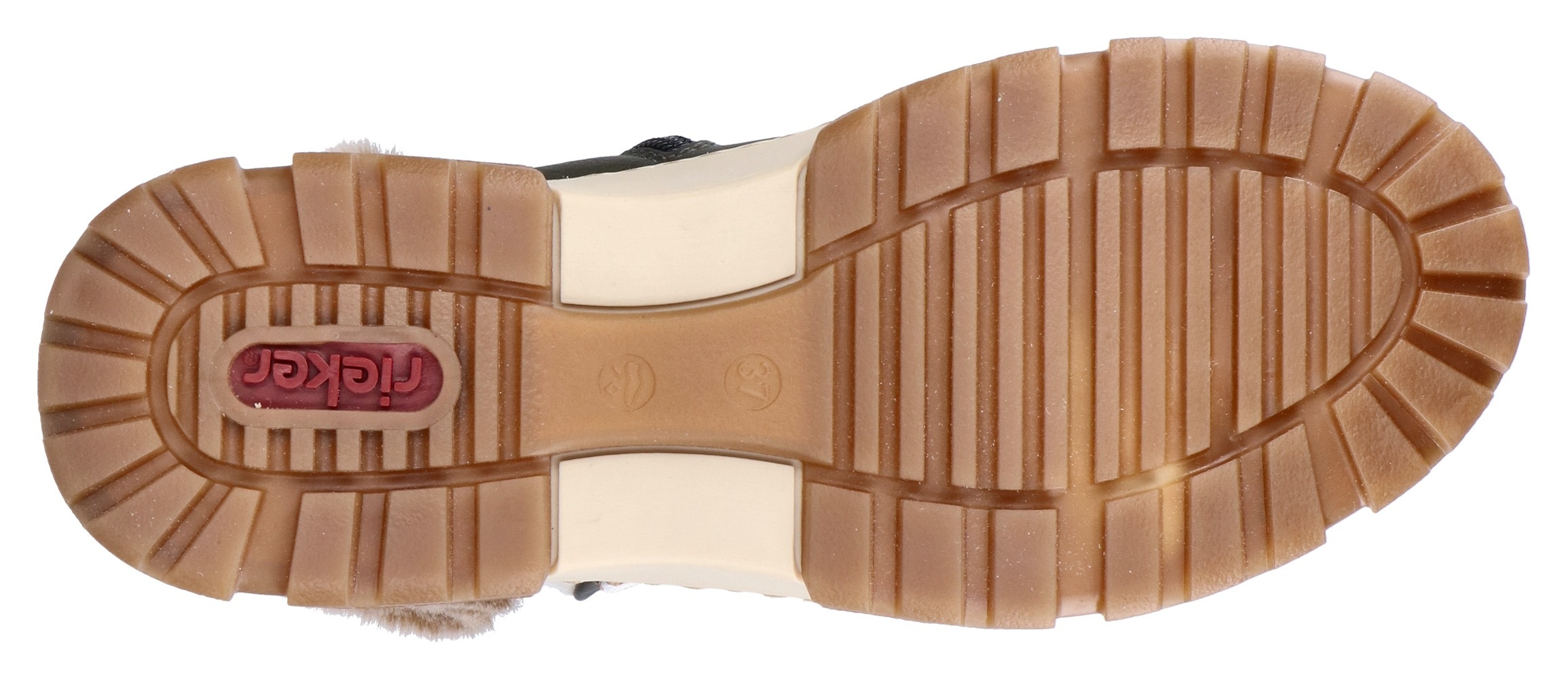 Rieker Winterboots, Winterstiefelette, Schnürboots, Plateau, mit Warmfutter-Ausstattung