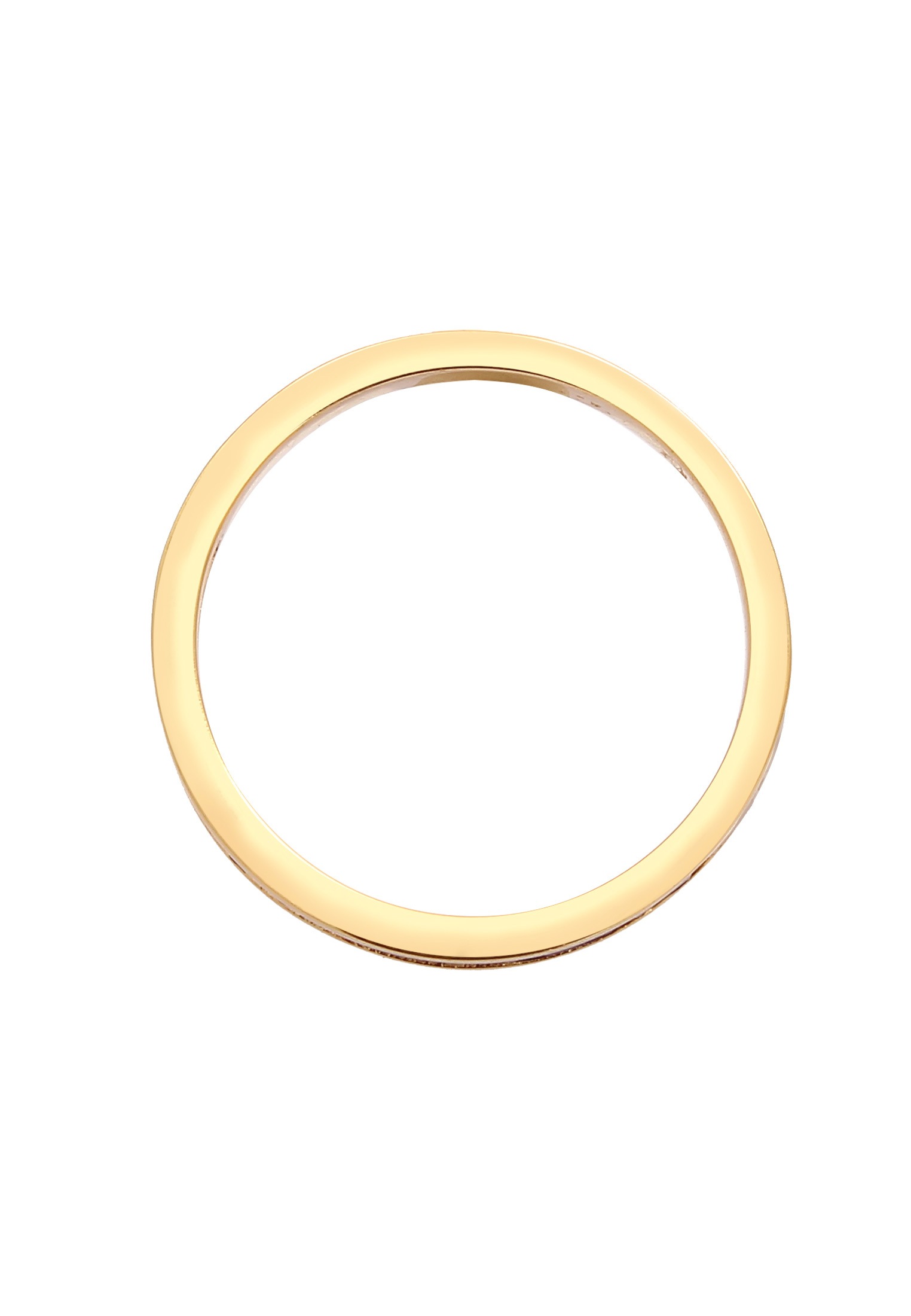 Elli Silberring »Ring Memoire Rechteck Saphir Blau 925 Silber«