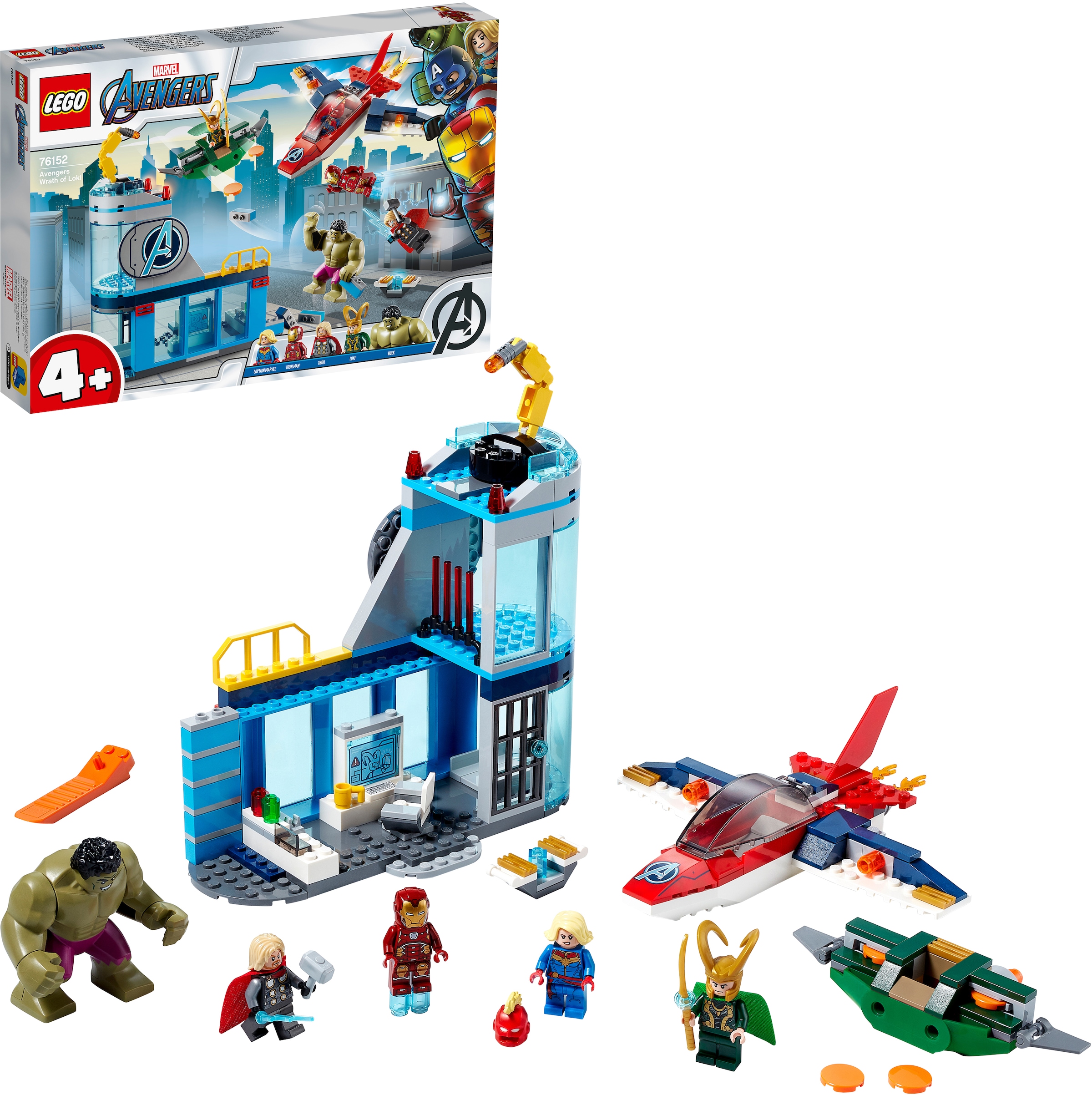 LEGO® Konstruktionsspielsteine »Avengers – Lokis Rache (76152), LEGO® Marvel Super Heroes™«, (223 St.)