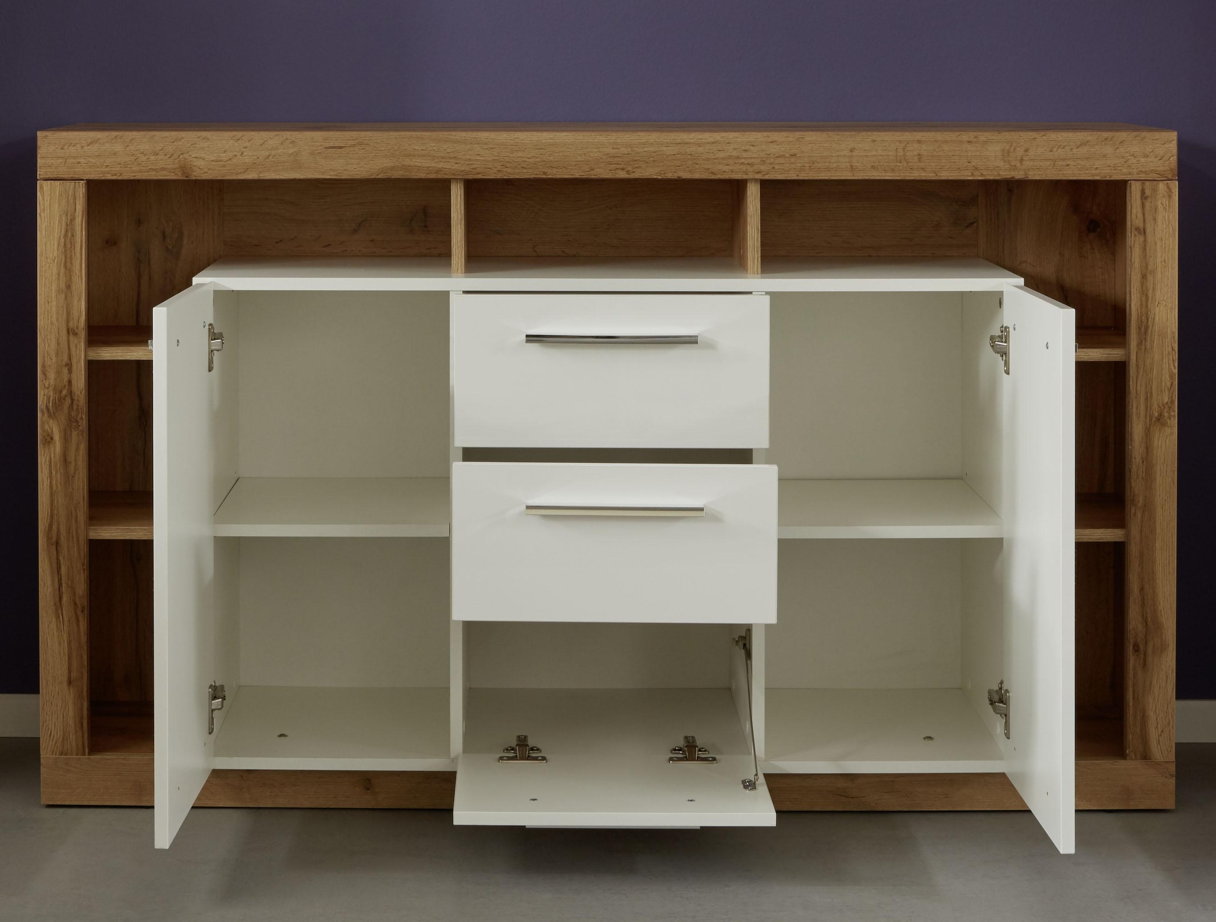 INOSIGN Sideboard »Gwendolyn«, pflegeleichtes Design, Beleuchtung optional, vielseitig kombinierbar