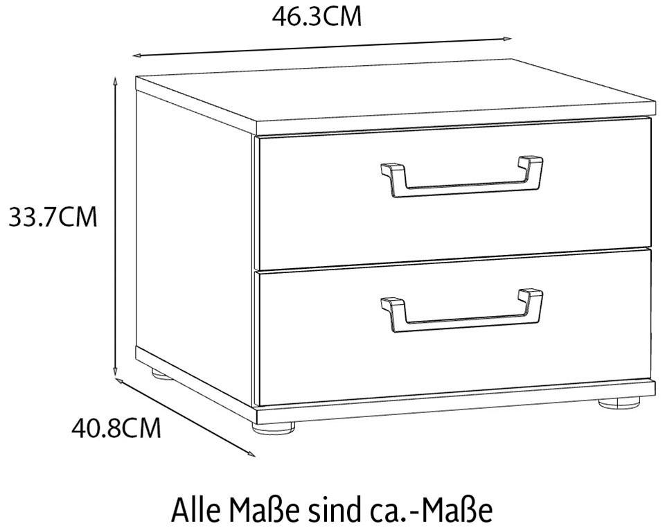 FORTE Nachtschrank