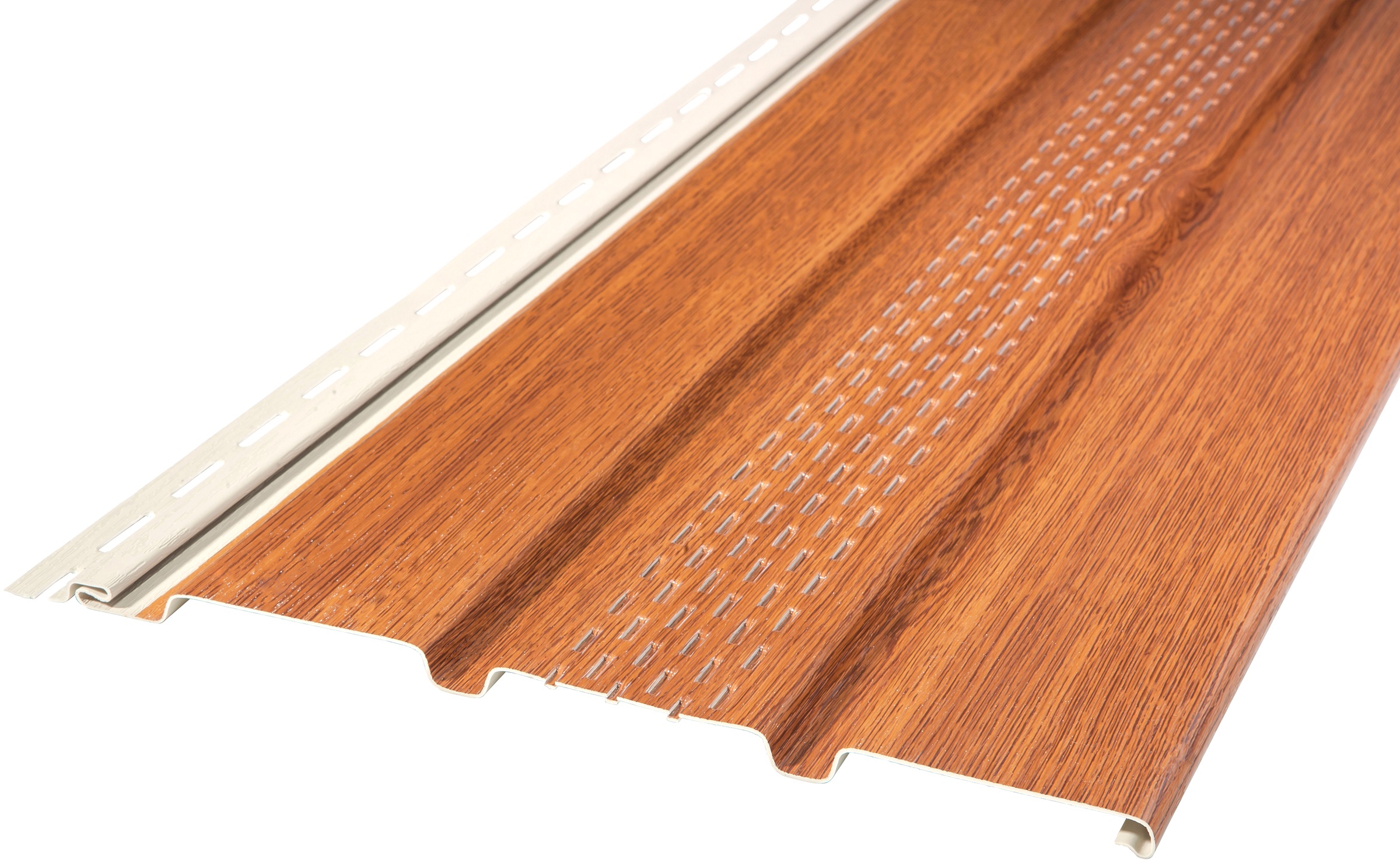 Baukulit VOX Verkleidungspaneel »SOFFIT Golden Oak«, braun