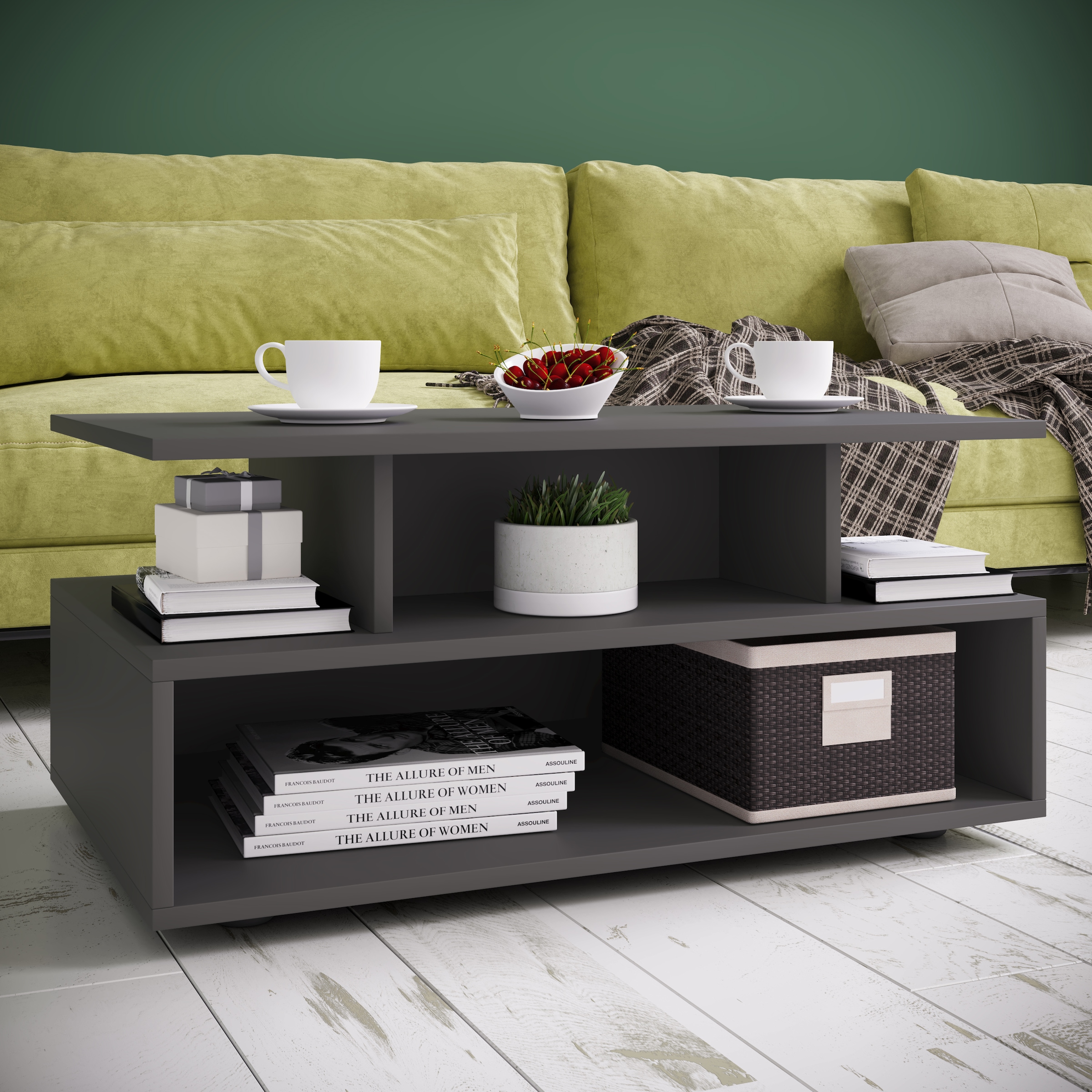 VCM Beistelltisch »Holz Sofatisch Couchtisch Wohnzimmertisch Esila«