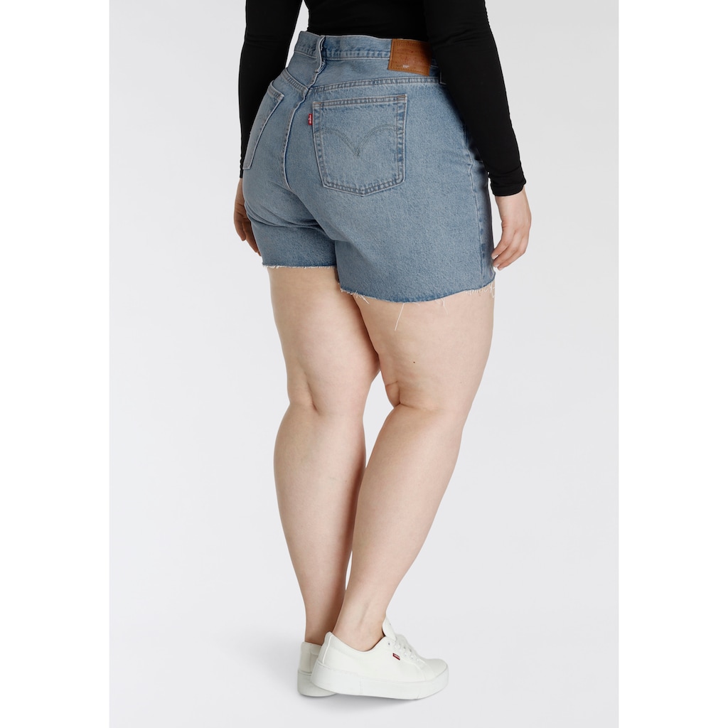 Levi's® Plus Jeansshorts »PL 501® HIGH RISE SHORT«, 501 Collection