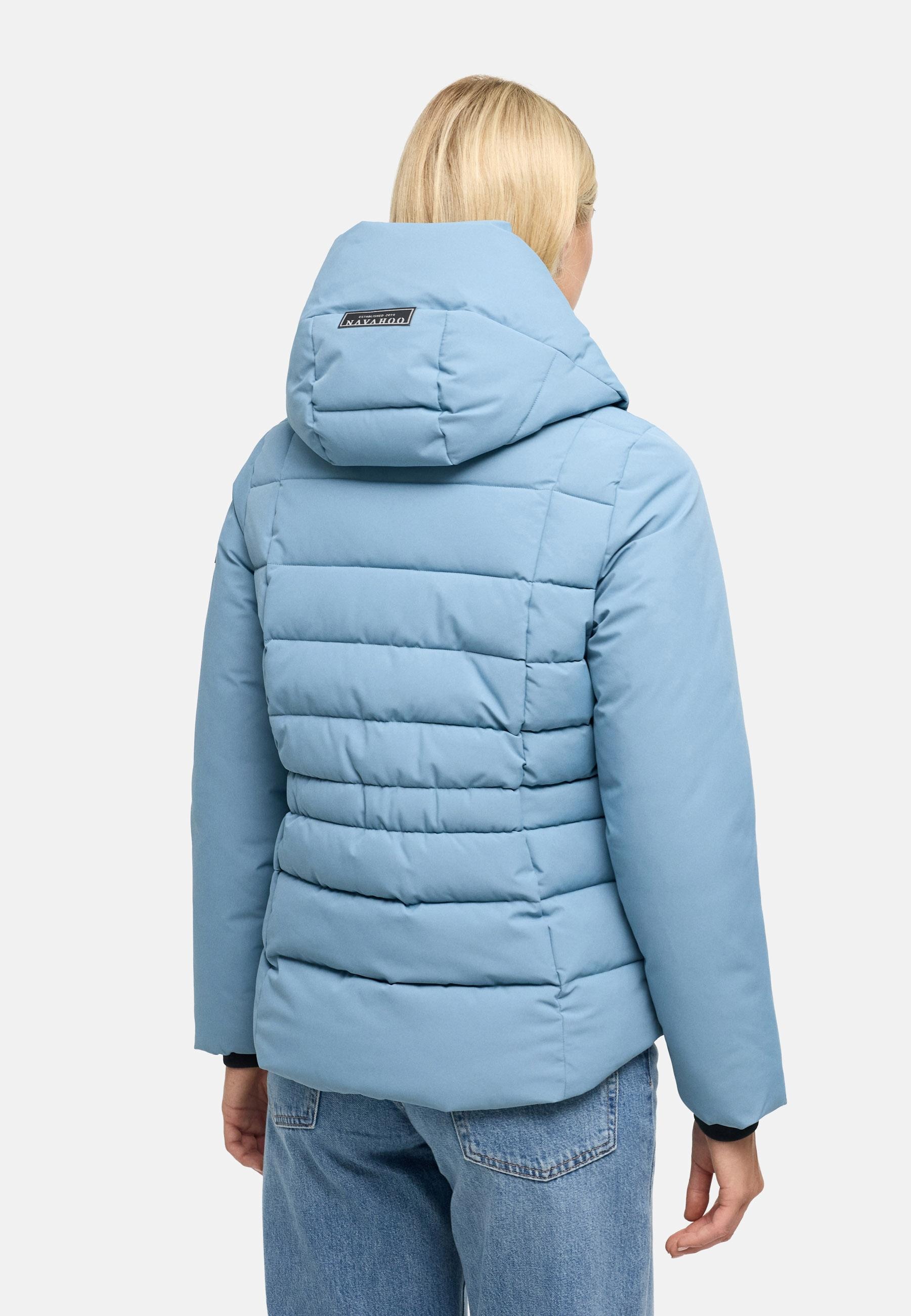 Navahoo Outdoorjacke »Outdoorjacke Stepptänzchen XIV« mit Kapuze Warme Damen Steppjacke mit Kapuze