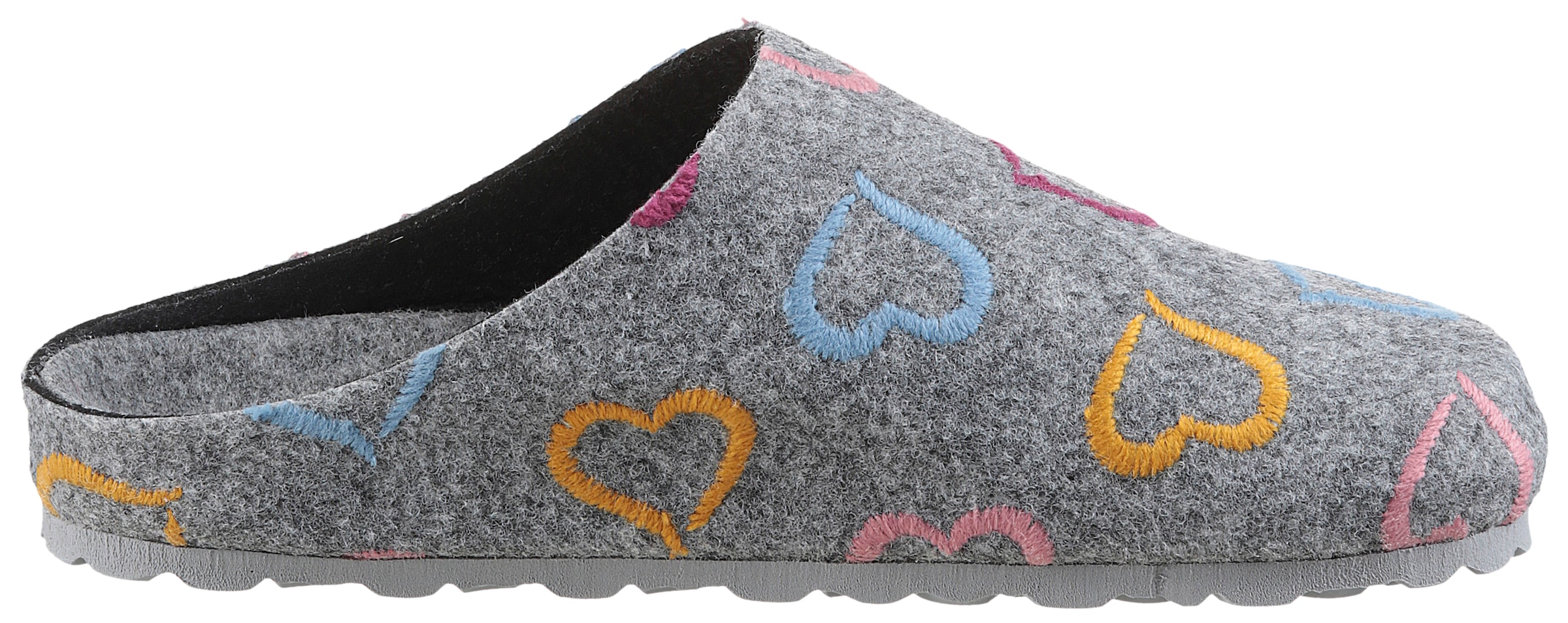 Aniston SHOES Clog, Homeslipper, Hausschuh in Bequemweite G (= weit)