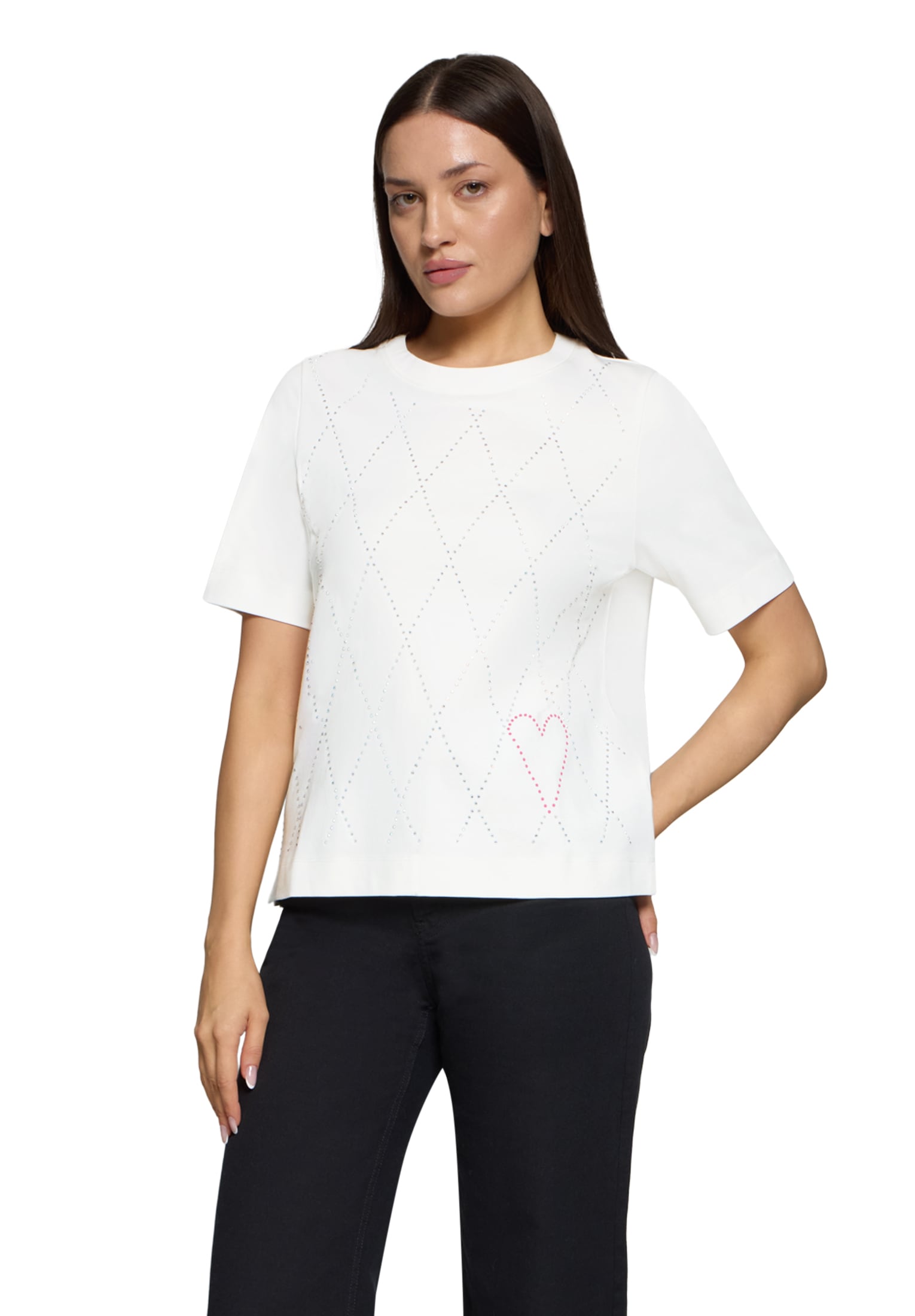 Cartoon Langarmshirt »Kurzarm-Shirt mit Rundhalsausschnitt«