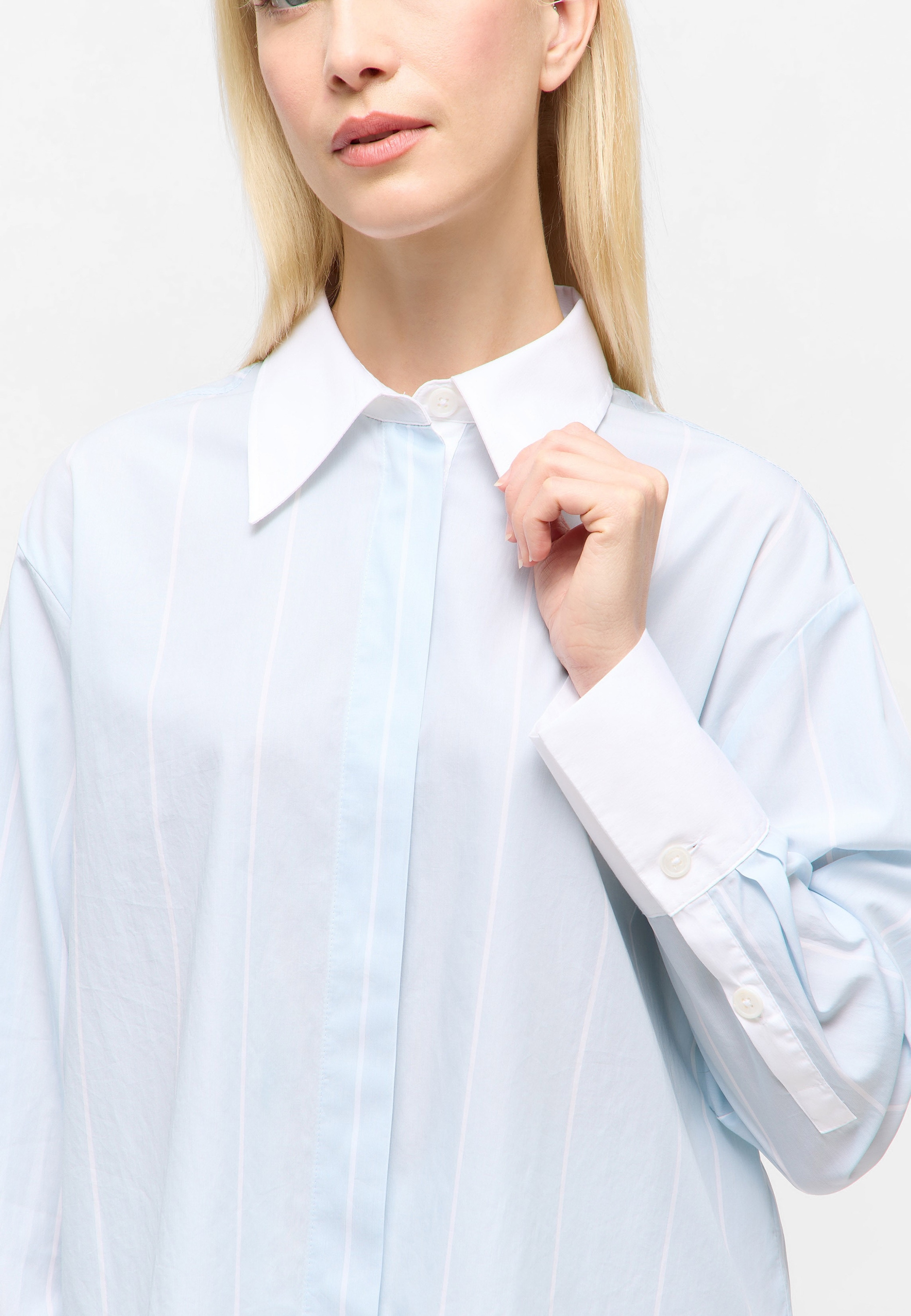 Eterna Hemdbluse »OVERSIZE FIT«, EASY IRON (bügelleicht)
