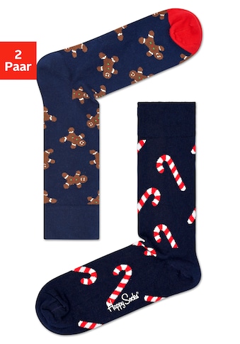 Happy Socks Socken »Gingerbread and Candy«, (2 Paar), mit süßen Motiven kaufen