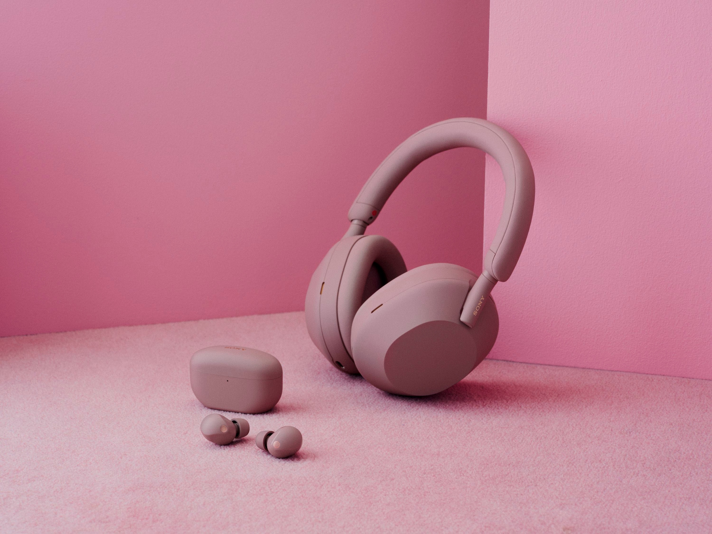 Sony wireless In-Ear-Kopfhörer »WF-1000XM5«, Bluetooth-A2DP Bluetooth-AVRCP Bluetooth-HFP-HSP, Noise-Cancelling-True Wireless-integrierte Steuerung für Anrufe und Musik
