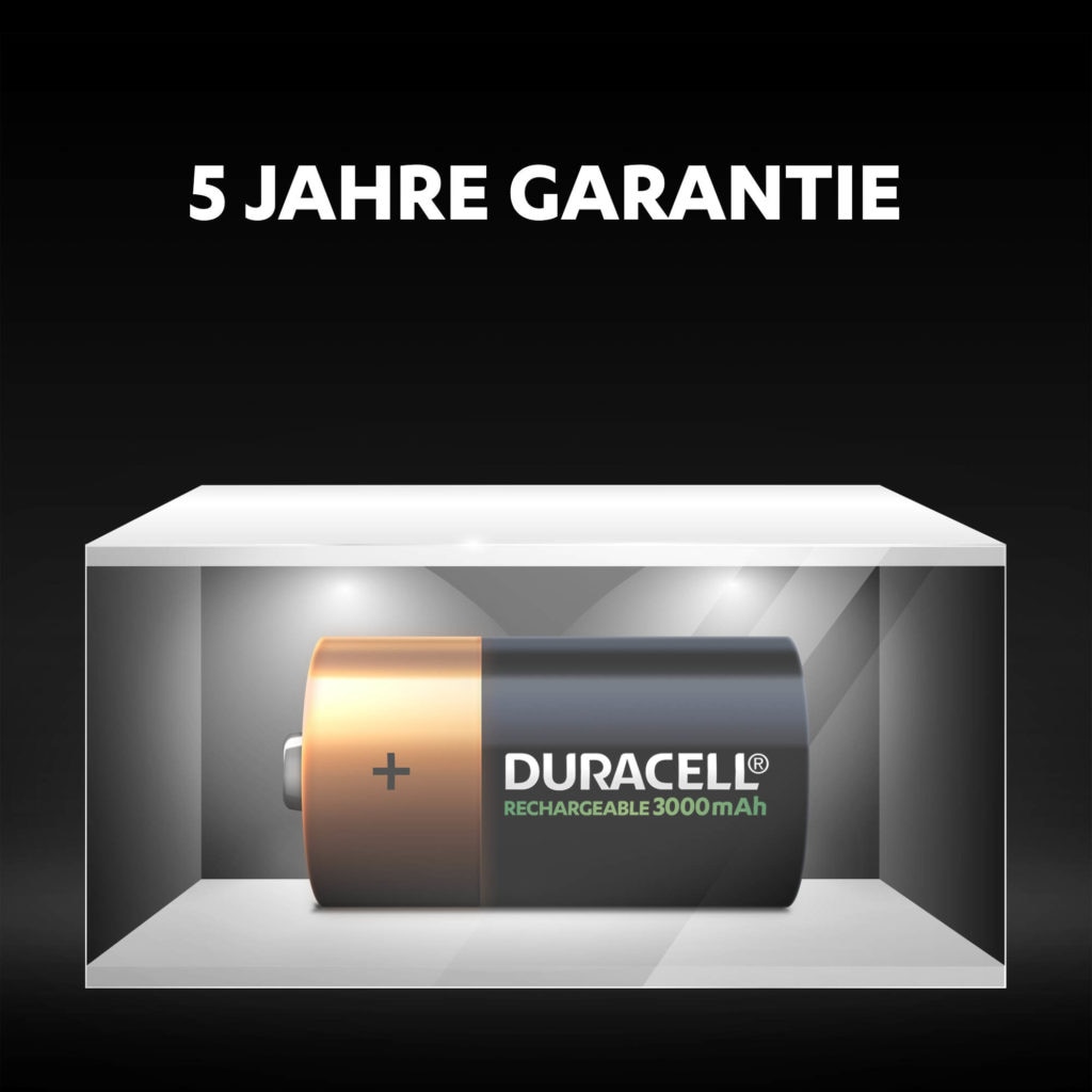 Duracell Akku »Rechargeable Baby/C/HR14«, Baby, 1.2V/3000mAh