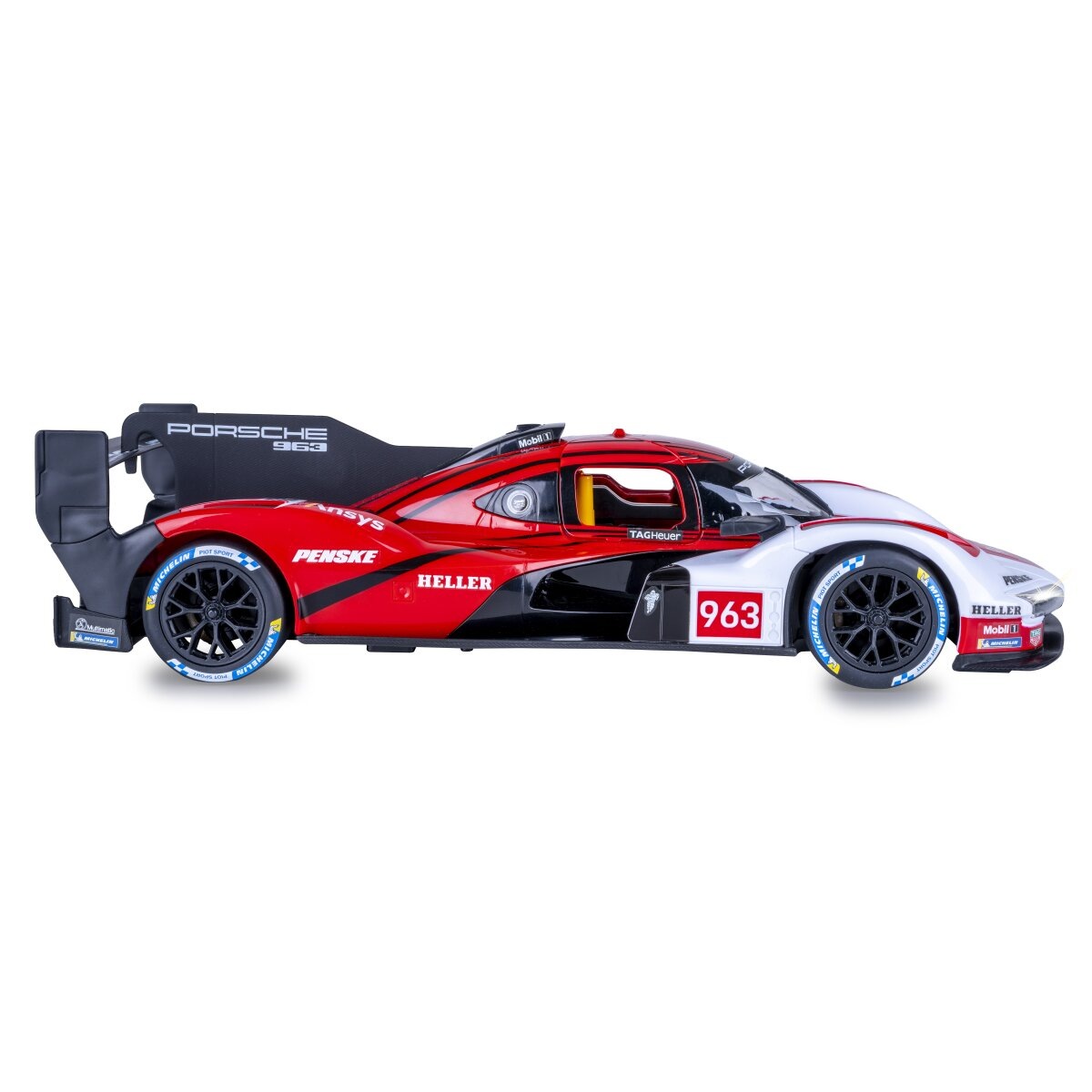 Jamara RC-Auto »Porsche 963 LMDH 1:14 rot 2,4GHz Tür manuell«