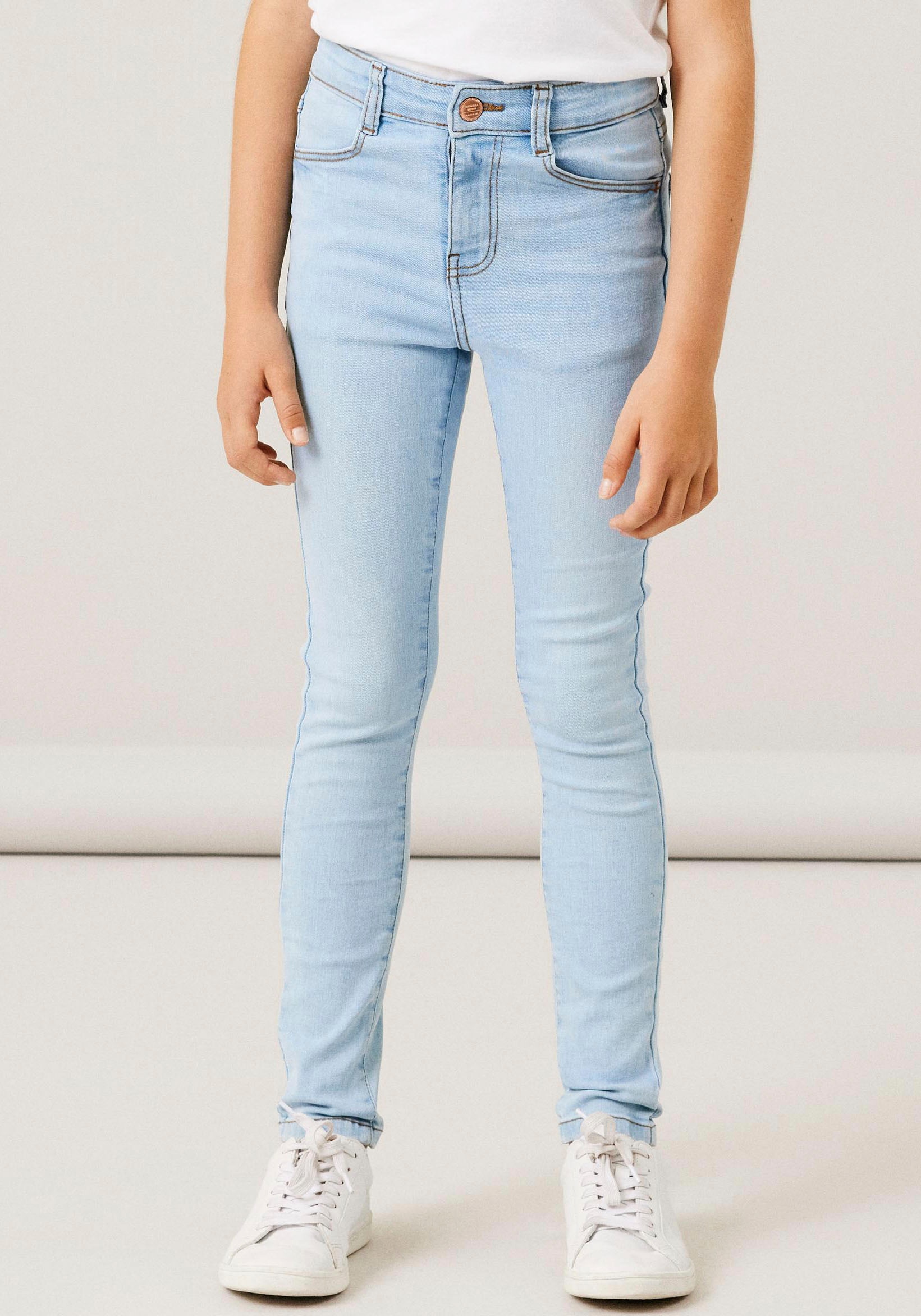 Skinny-fit-Jeans kaufen »NKFPOLLY JEANS bei 1180-ST HW NOOS«, Stretch SKINNY It Name OTTO mit