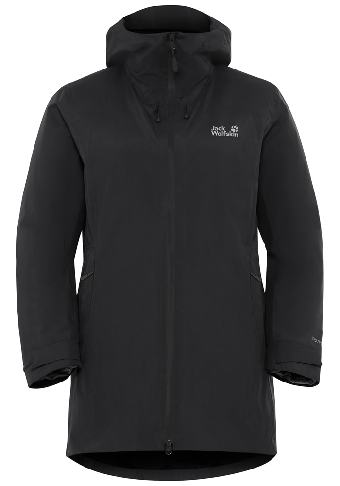 Jack Wolfskin 3-in-1-Funktionsjacke »ICECAPE 3IN1 DOWN JKT W RDS«, mit Kapuze
