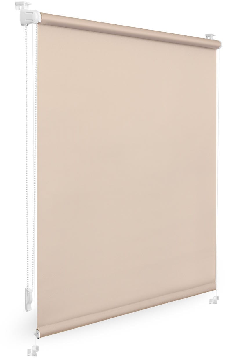Lichtblick Original Seitenzugrollo »Uni Rollo« verdunkelnd Verdunkelung energiesparend ohne Bohren verspannt mit Klemmträger und Farbbeschichtung -...