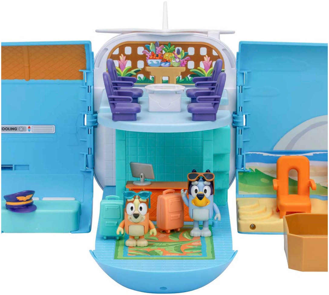 Moose Spielwelt »Bluey Flugzeug 3-in-1-Verwandlungsspielset«, mit Soundeffekt