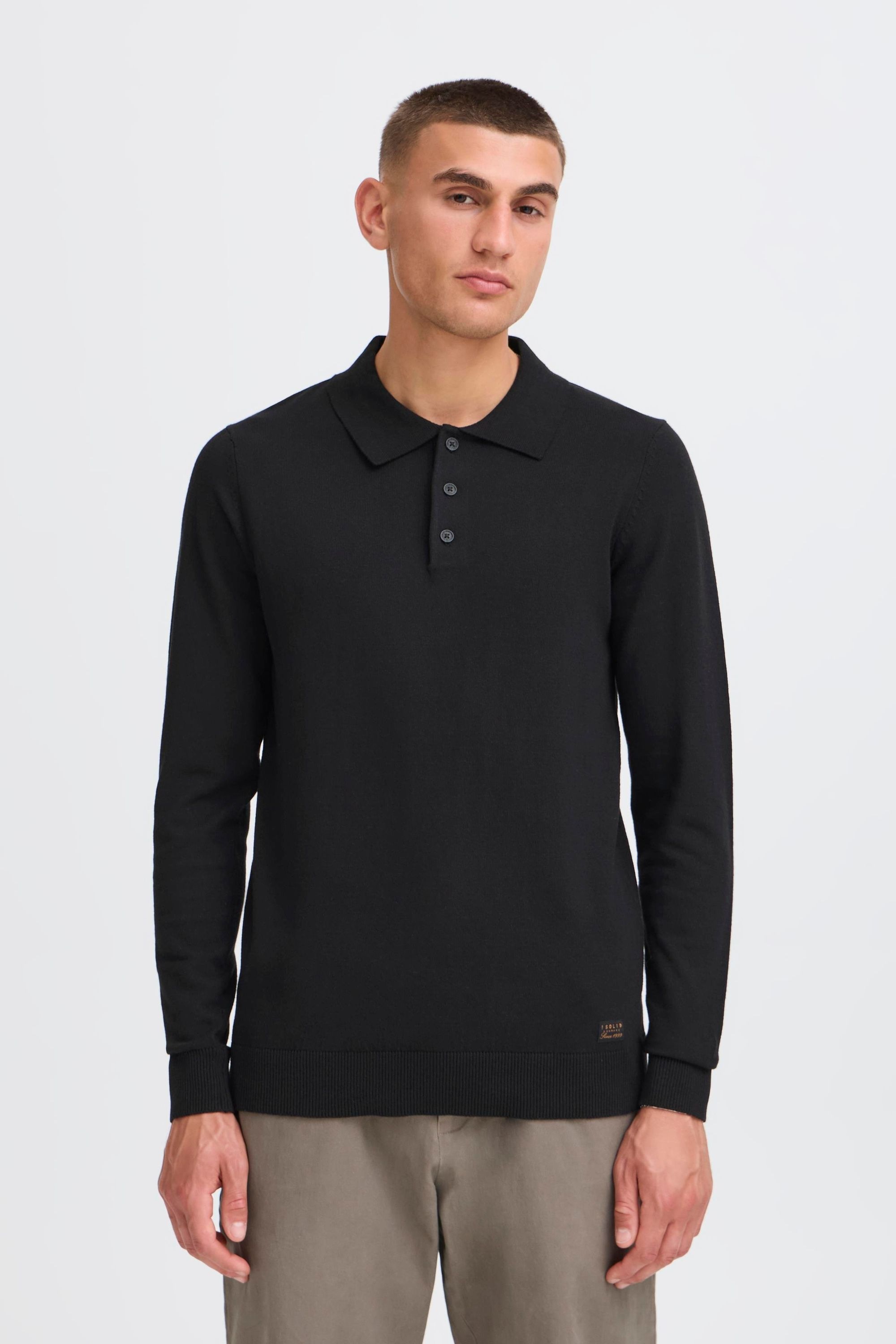 !Solid Longsleeve »Strickpullover SDAKEL«