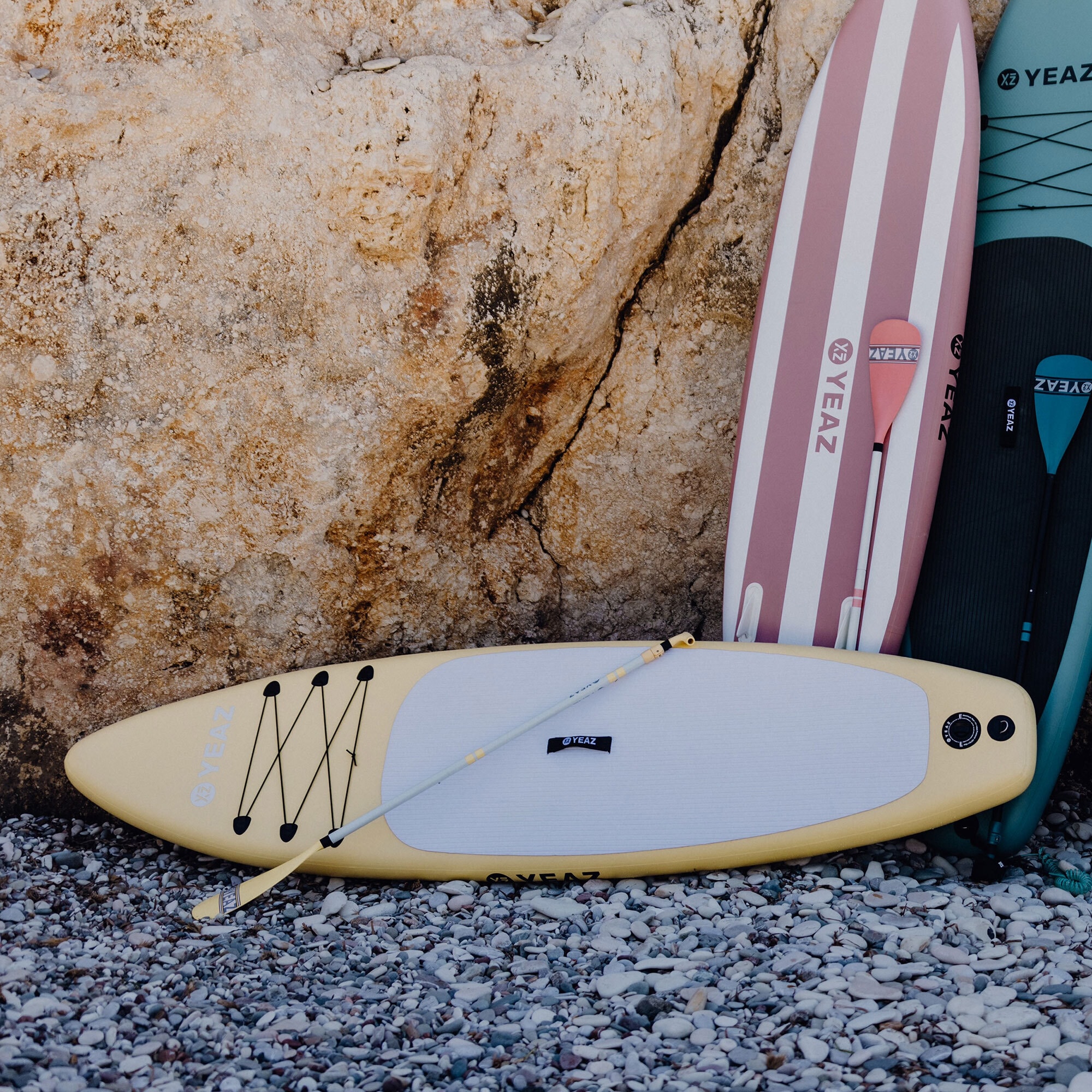 YEAZ Inflatable SUP-Board »SUP Board und Kit LE CLUB - EXOTRACE PRO - SET«