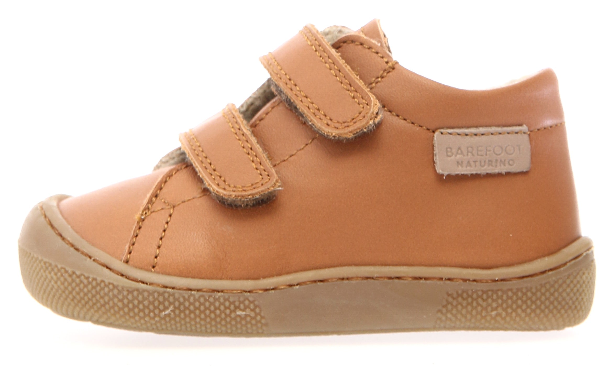 Naturino Lauflernschuh »Amur«  Babyschuh, Klettschuh mit Wollfutter, Größenschablone zum Download