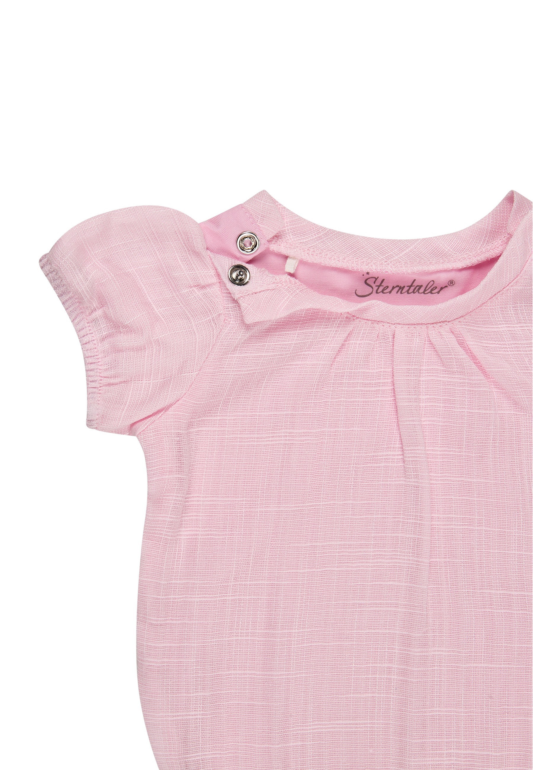 Sterntaler® Kurzarmbody »Kurzarm-Body Leinenoptik«
