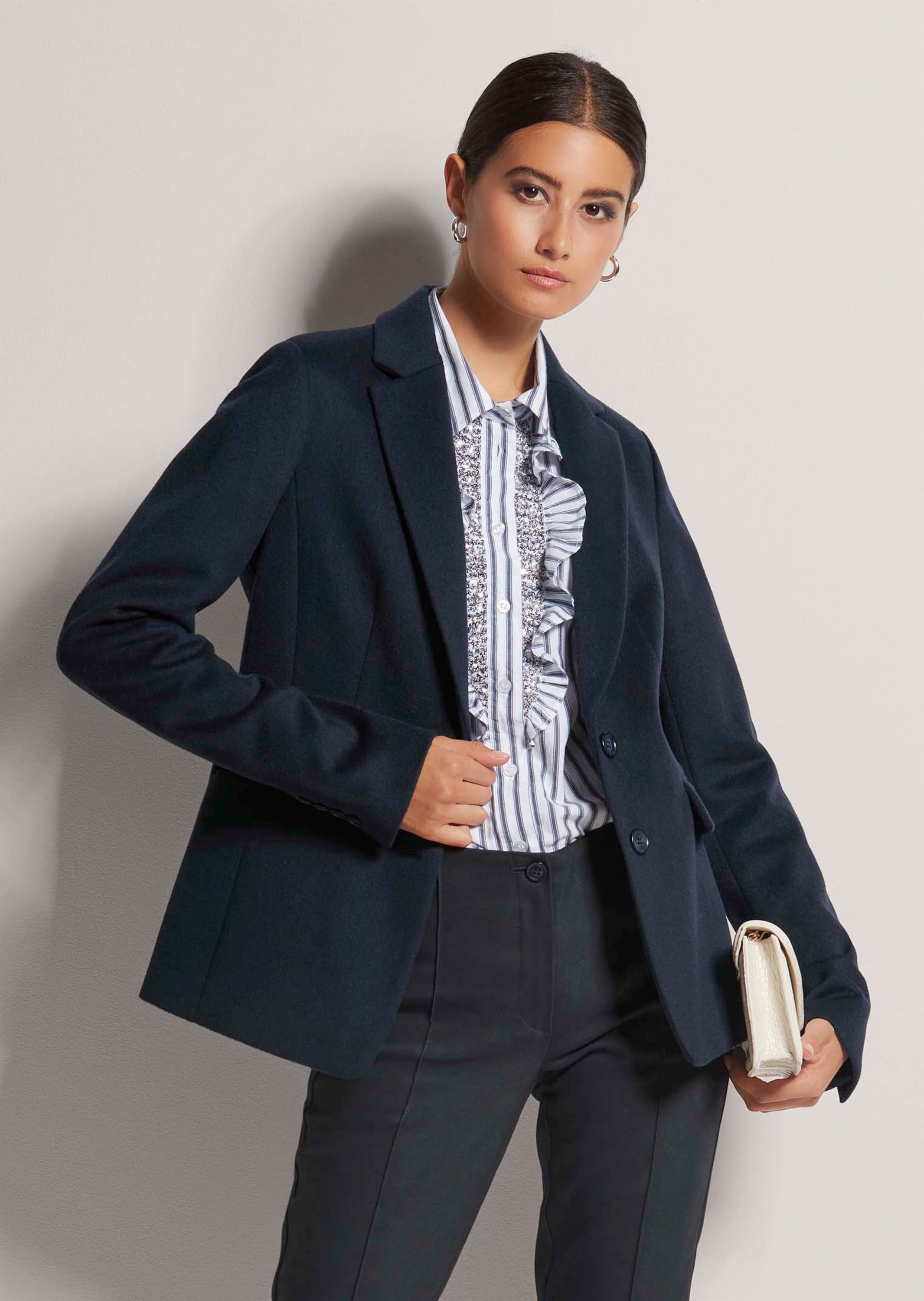 MADELEINE Longblazer »Blazer Blazer aus reiner Wolle«