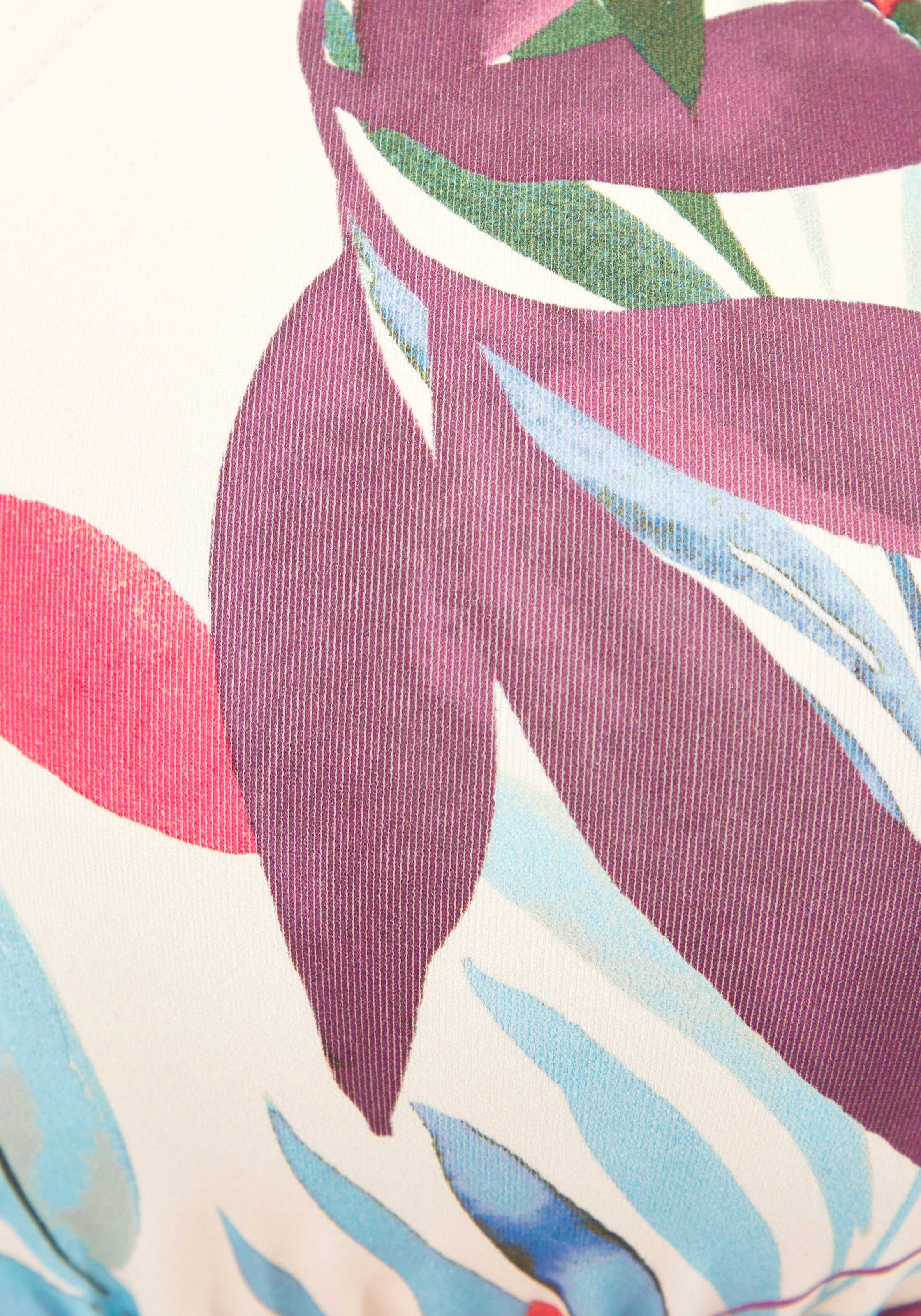 LASCANA Triangel-Bikini-Top »Imani« mit modischem Blätterdruck