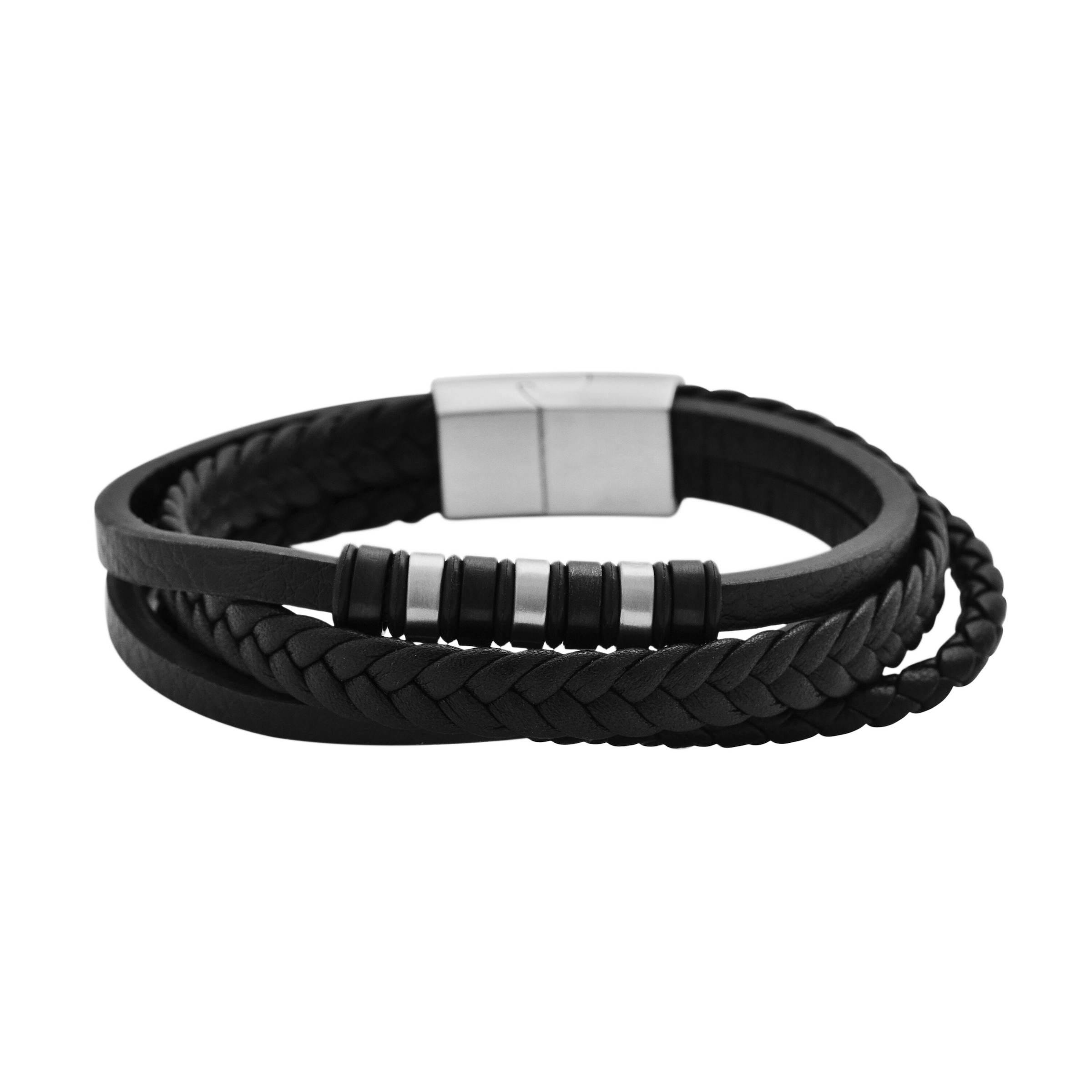 Adelia´s Armband »Unisex Armband aus Leder 20,5 cm«