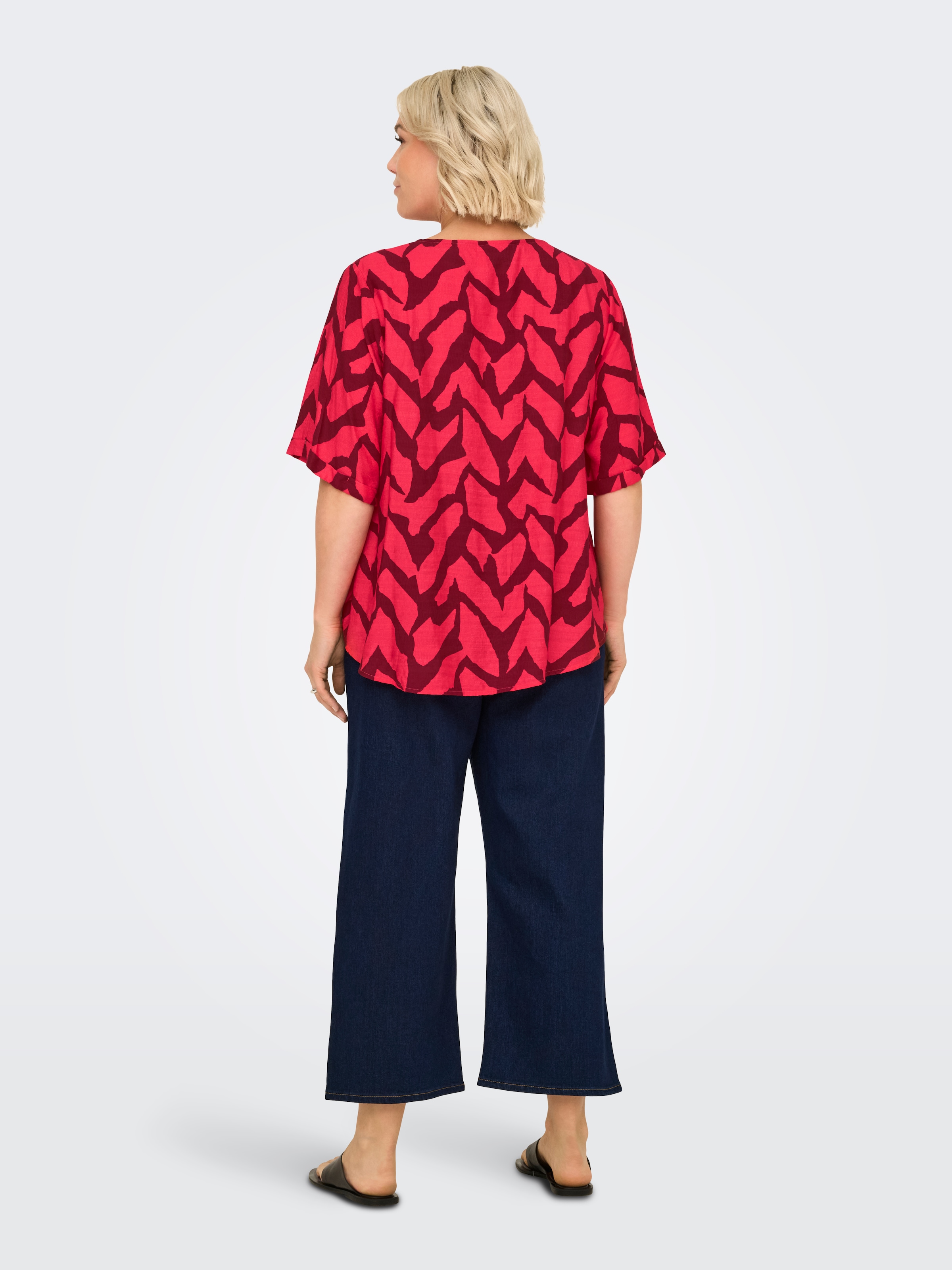 ONLY CARMAKOMA Shirtbluse »CARBERIET SS TOP AOP«