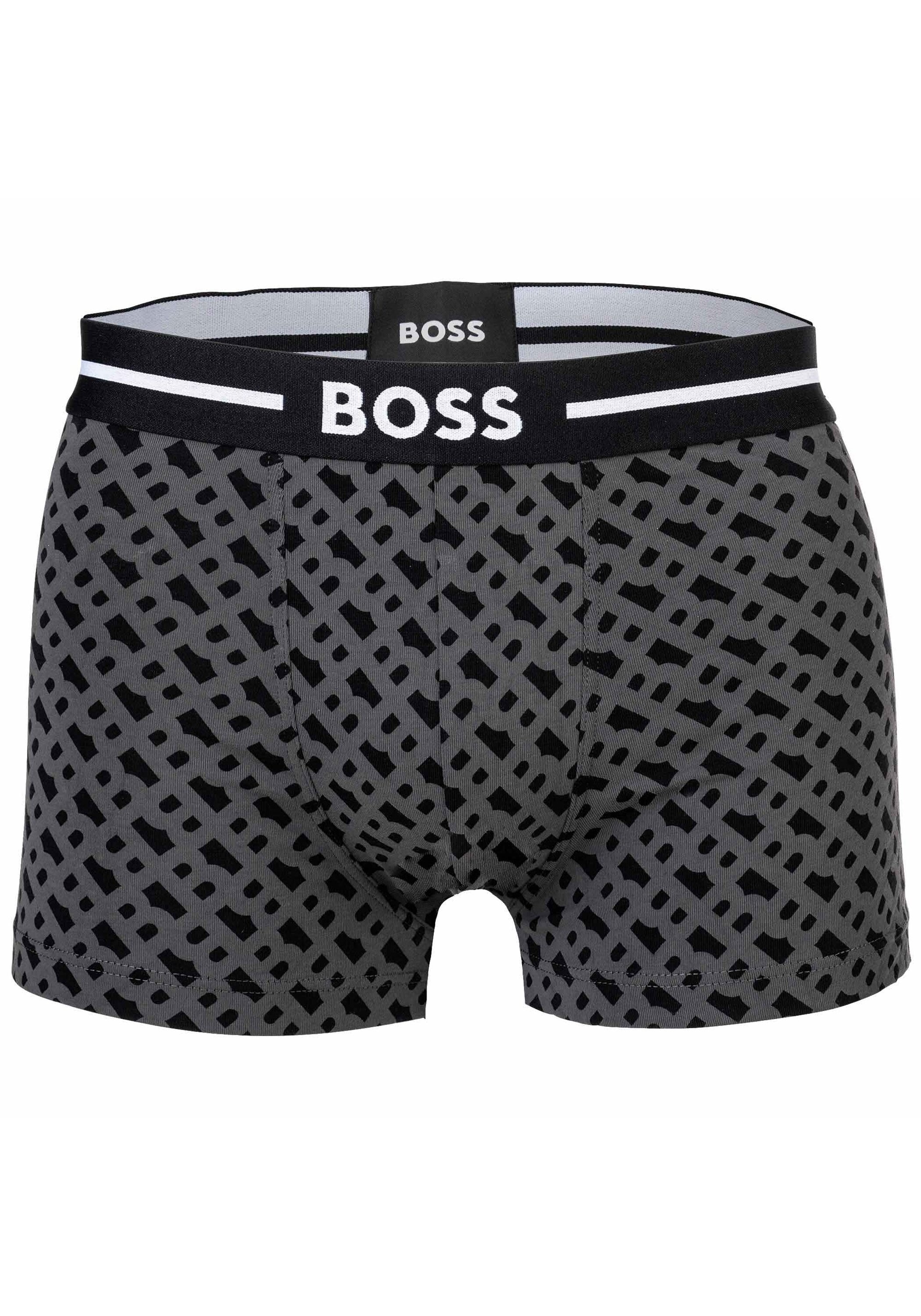 BOSS Boxershorts »Boxershort Trunk 3P Bold Design 3er Pack«