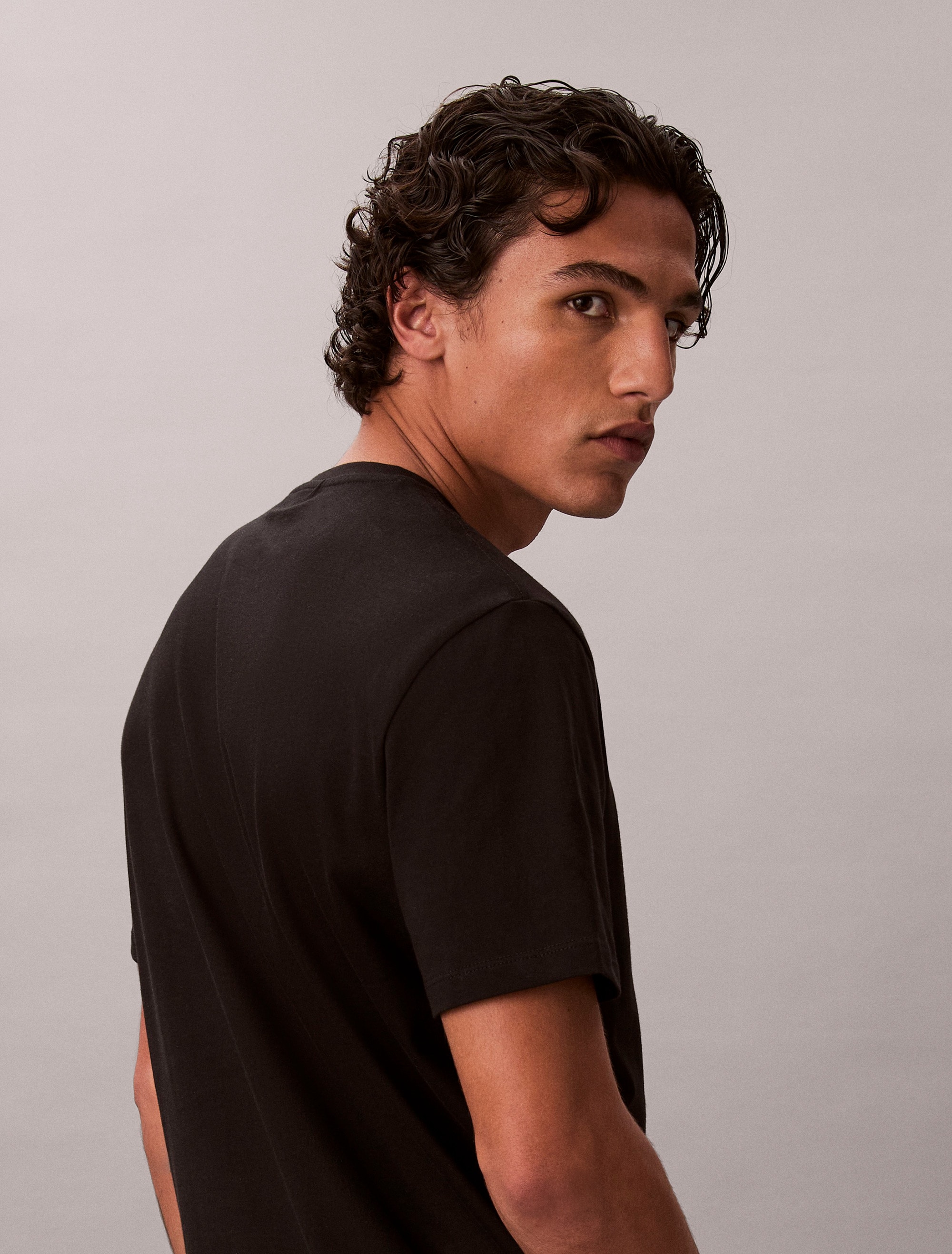 Calvin Klein Jeans T-Shirt »SS CLASSIC MONOGRAM TEE 2PK« 2 Stk. Mit Rundhalsausschnitt, regular fit