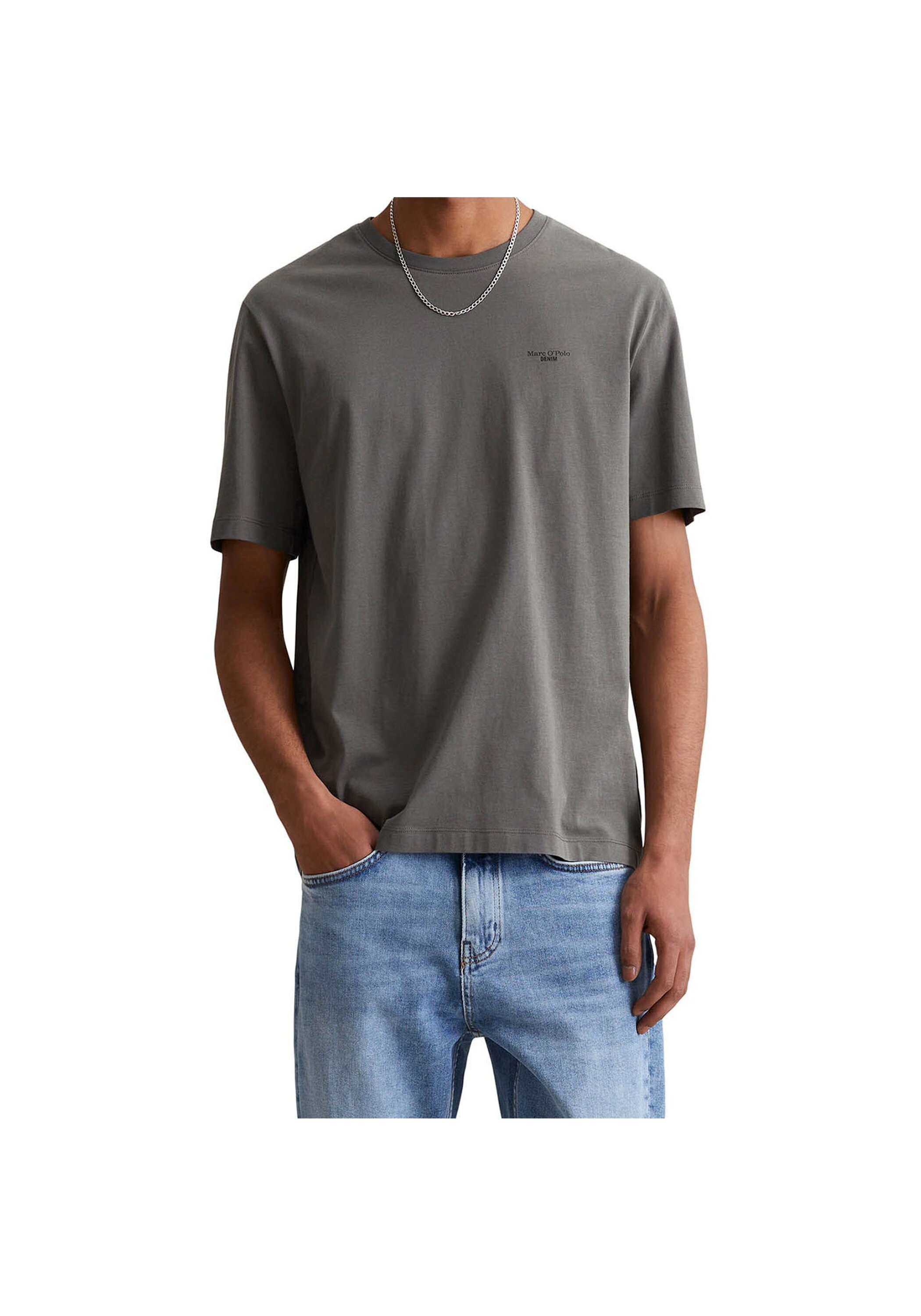 Marc O'Polo DENIM T-Shirt »T-Shirt T-Shirt, SSL, Logo Print, Reg F 2er Pack« 2