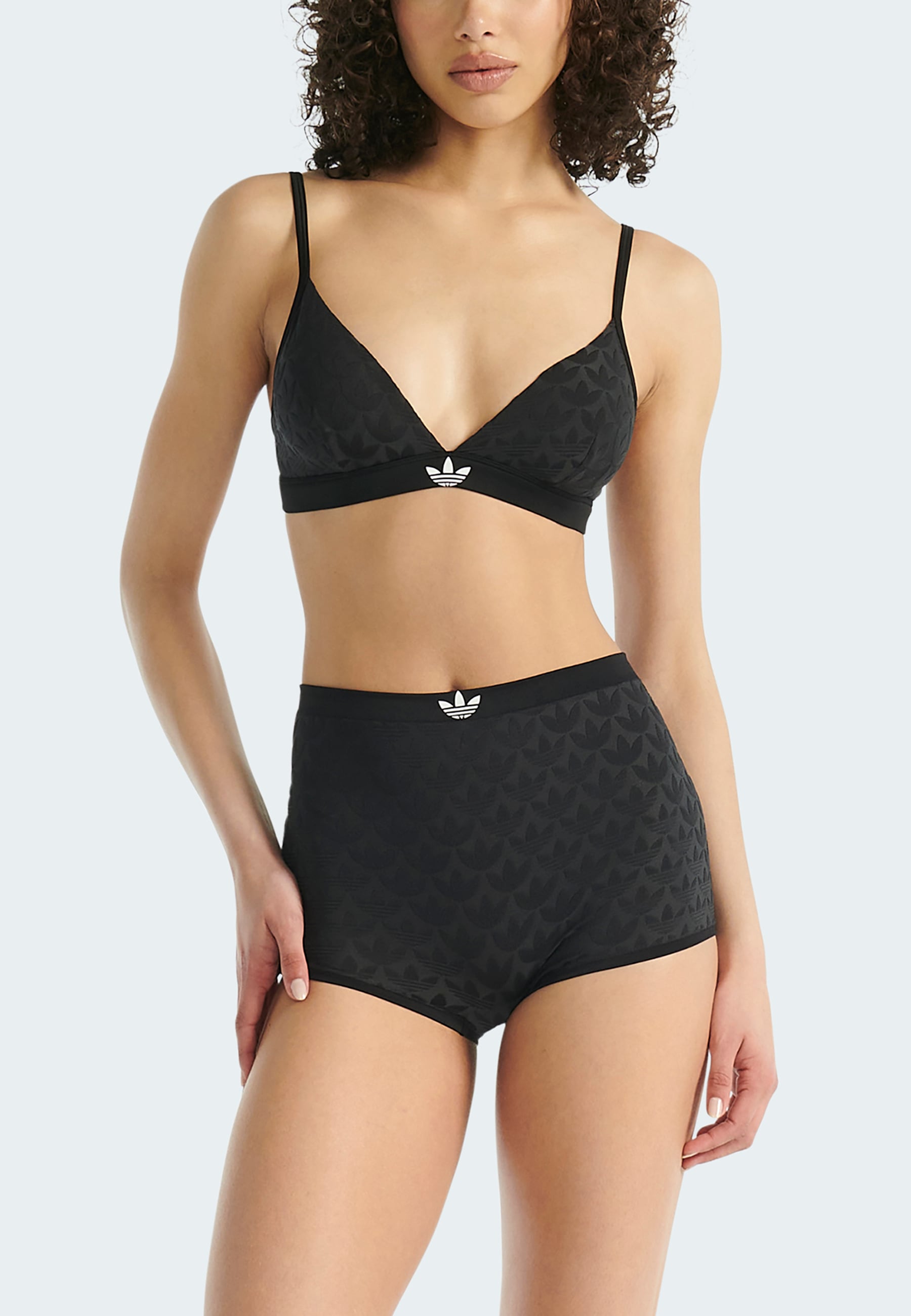 adidas Originals Panty »Microterrot Monogram« elastischer Bund, Allover-Logo, weich