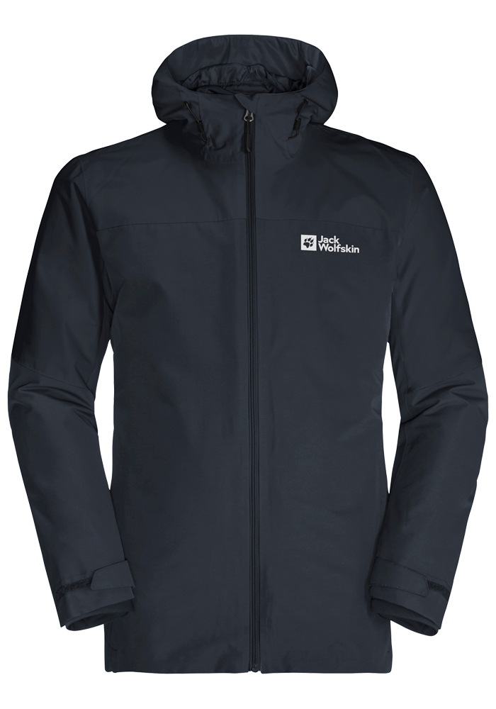 Jack Wolfskin 3-in-1-Funktionsjacke »GLAABACH 3IN1 JKT M«, mit Kapuze