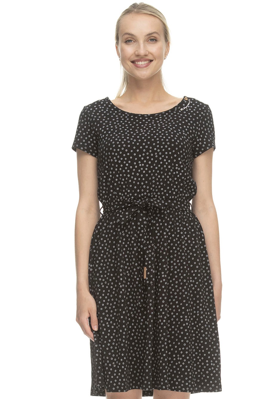 Ragwear Sommerkleid »OLINA DRESS ORGANIC«, mit tollem Allover Punkte-Muster kaufen
