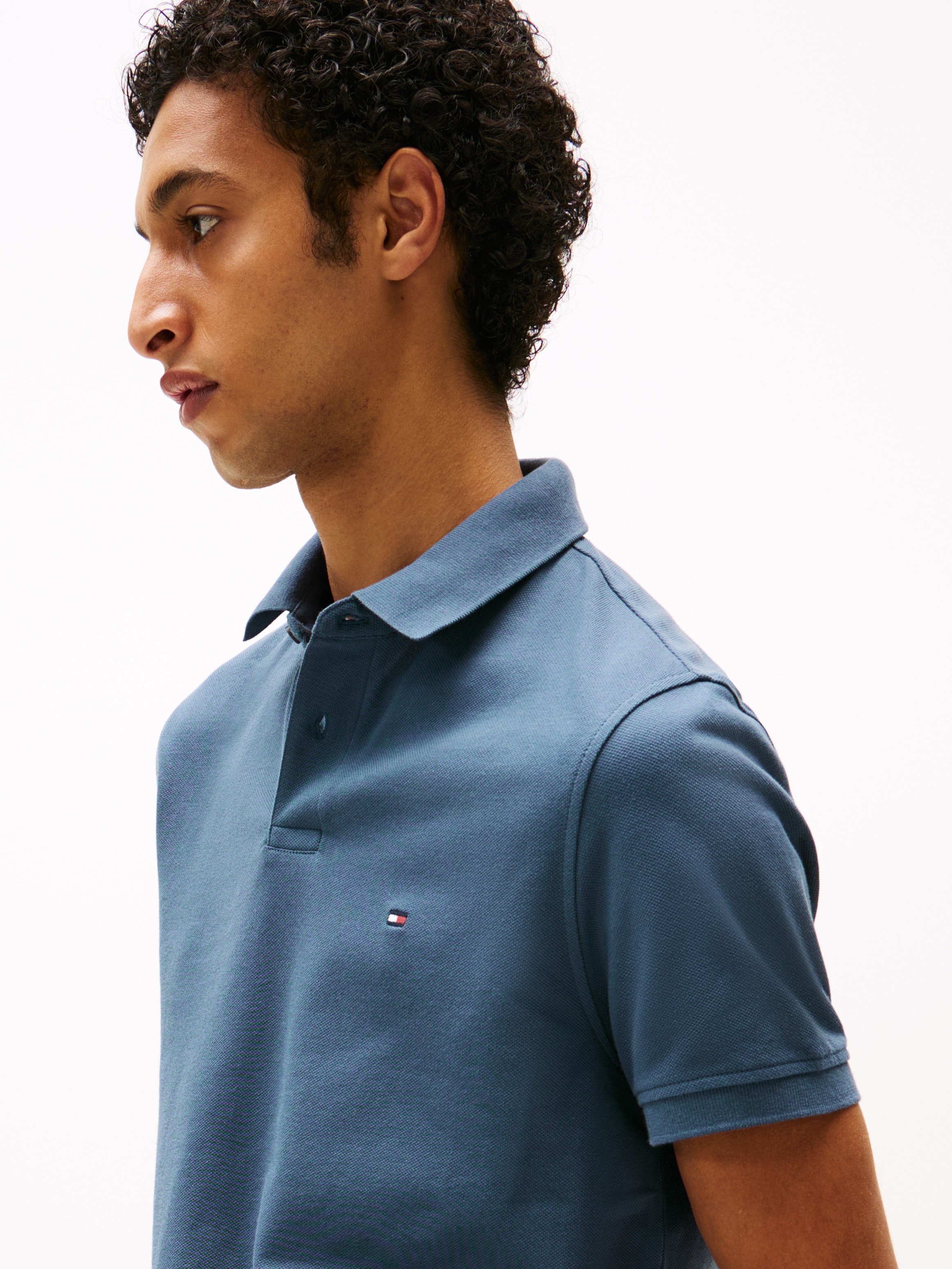 Tommy Hilfiger Poloshirt »1985 REGULAR POLO«, mit Tommy Hilfiger Kontraststreifen innen am Kragen