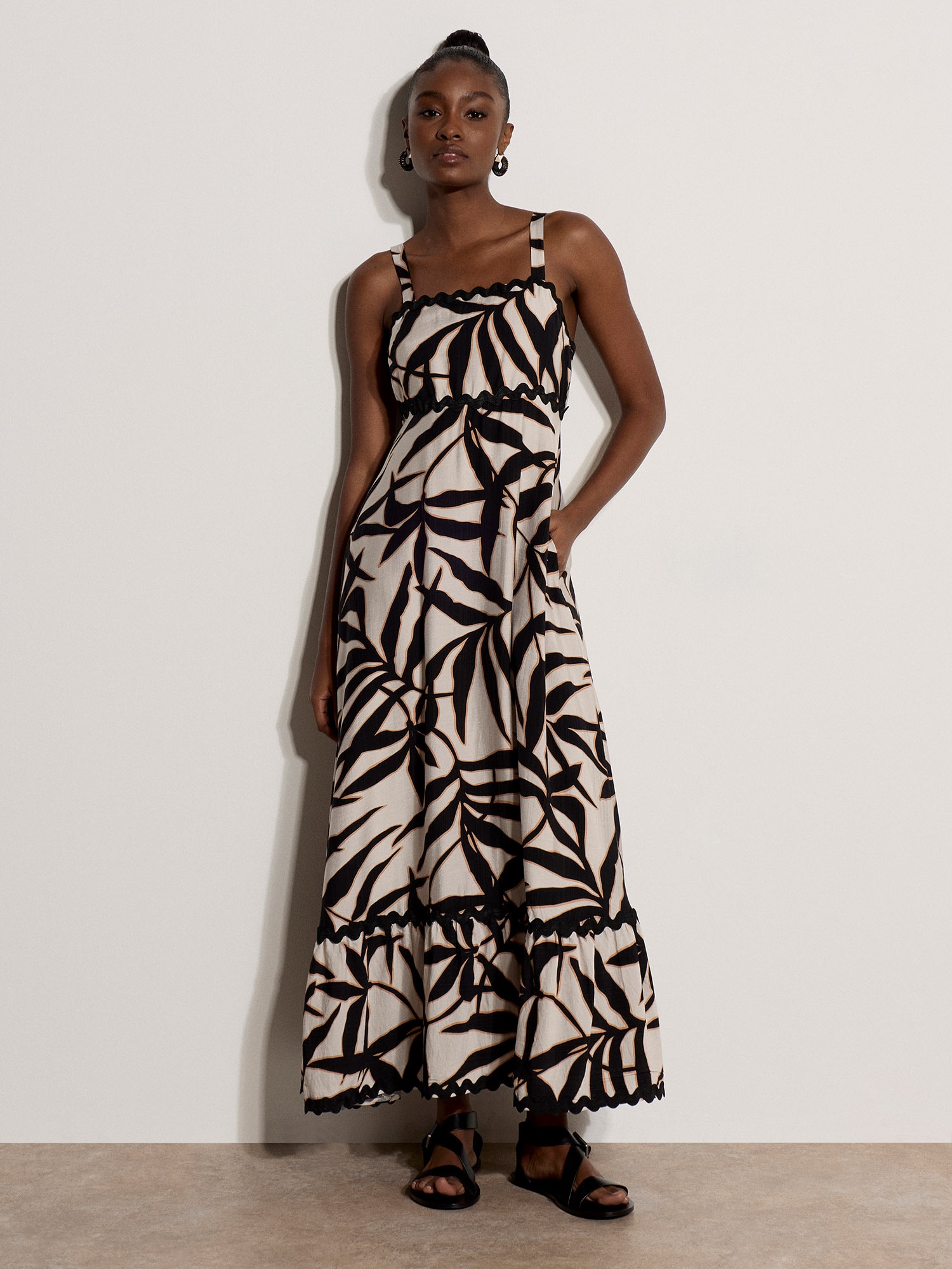 Apricot Maxikleid »Maxikleid« Gemustert