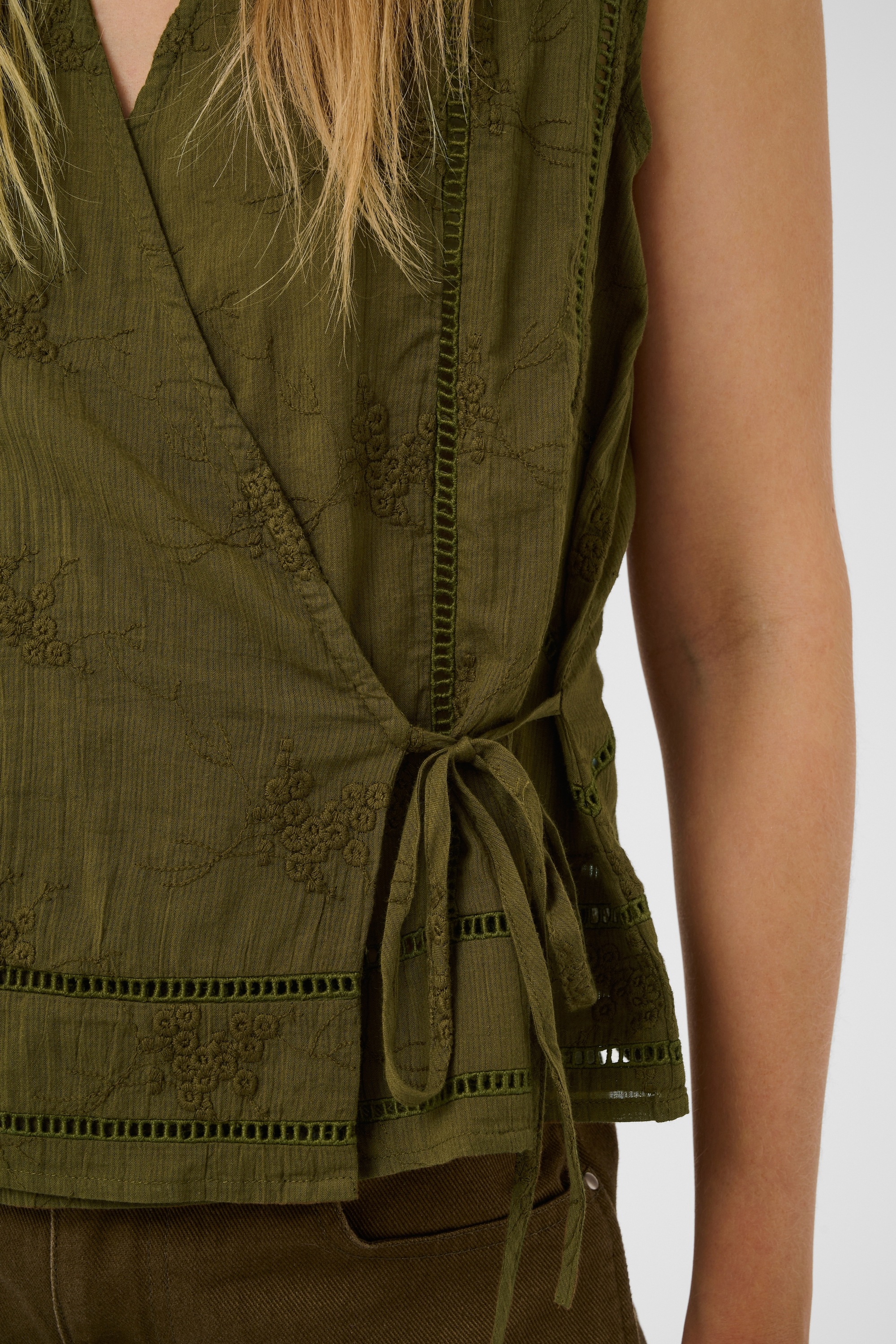 SOAKED IN LUXURY Kurzarmbluse »Bluse kurzarm SLEmbla«