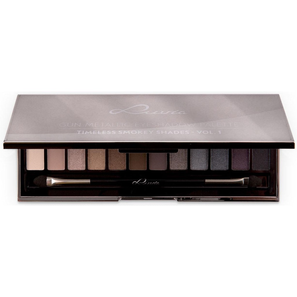 Luvia Cosmetics Lidschatten-Palette »Timeless Smokey Shades Vol.1«, Vegane Lidschatten-Palette