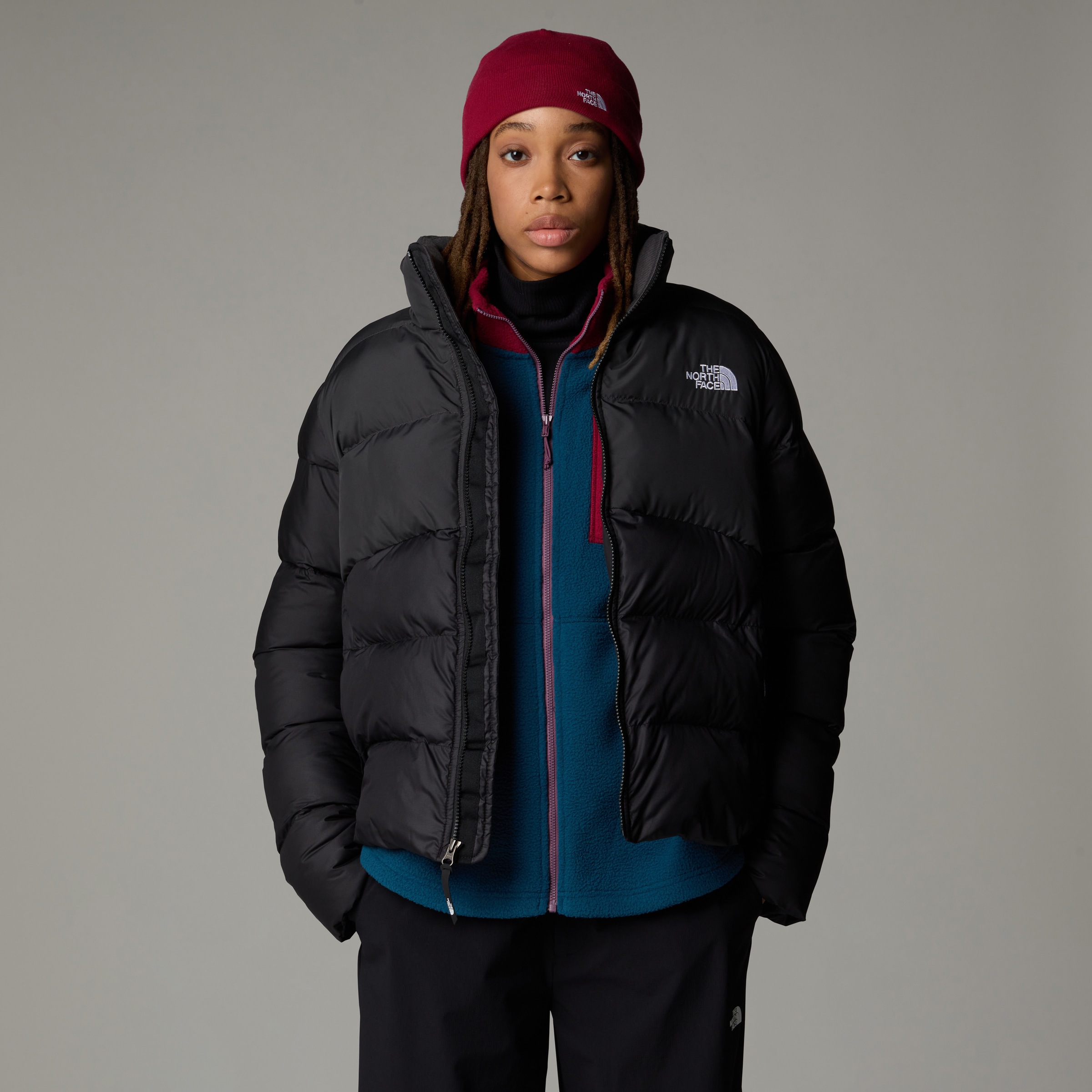 The North Face Steppjacke »Saikuru«, mit Logostickerei