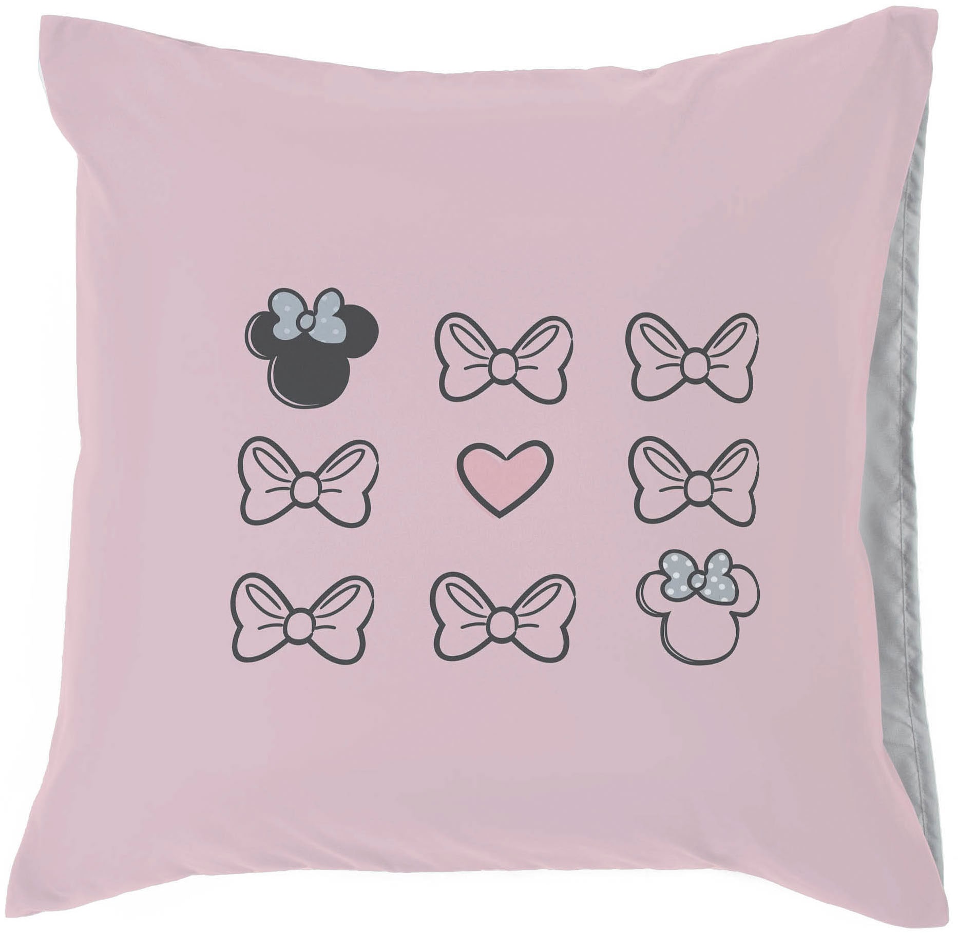 Disney Kinderbettwäsche »Disney Minnie Mouse Bettbezug-Set 135x200 cm + Kissenbezug 80x80 cm« 2 tlg. 100 % Baumwolle, maschinenwaschbar, wendbar