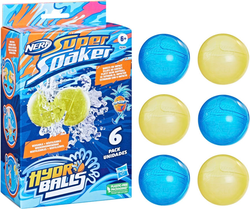 Hasbro Wasserball »Nerf Super Soaker, Hydro Balls 6er-Pack«