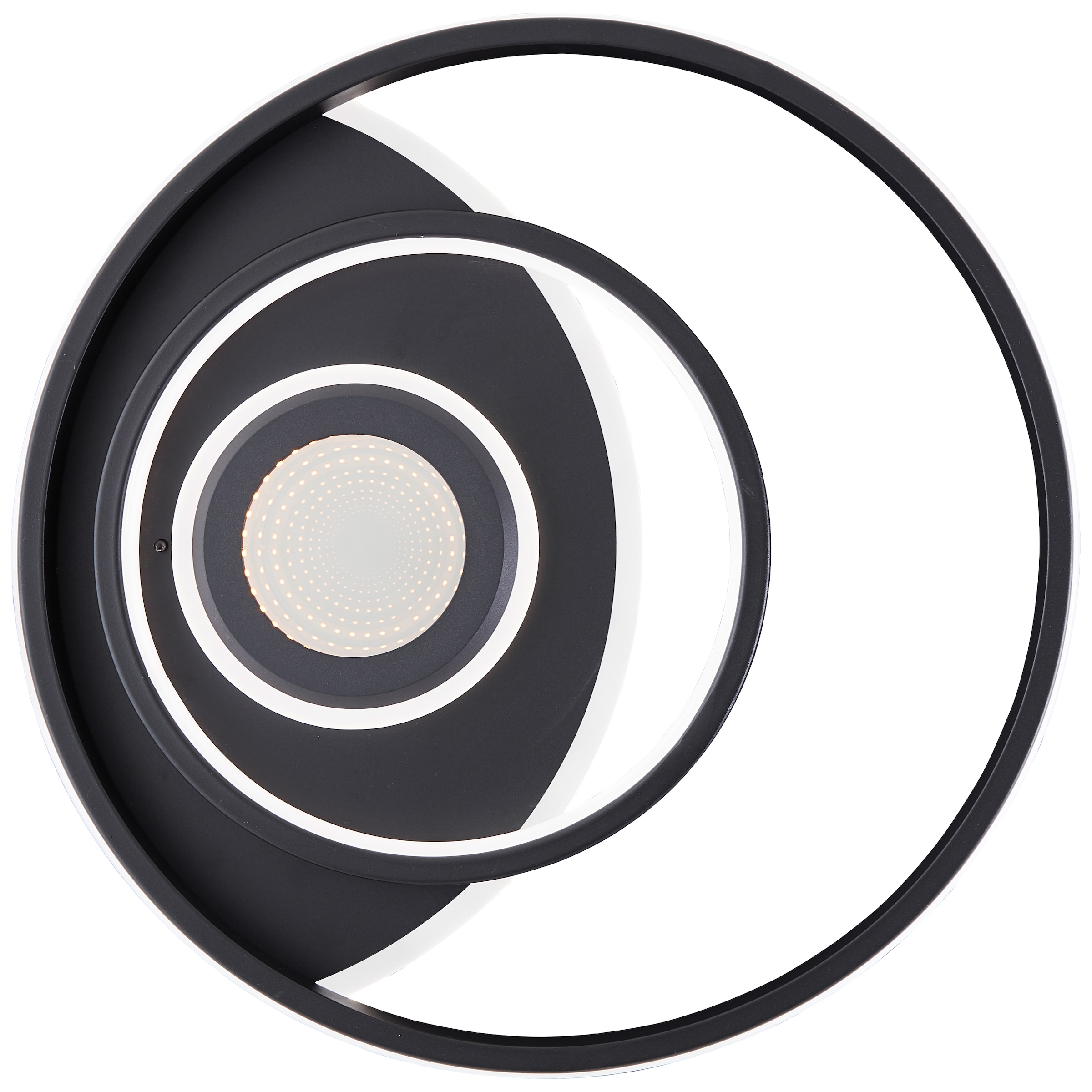 Brilliant LED Deckenleuchte »Opame«, Ø 41 cm, 4400 lm, dimmbar, 3000-6500 K, Fernbedienung, Metall, schwarz