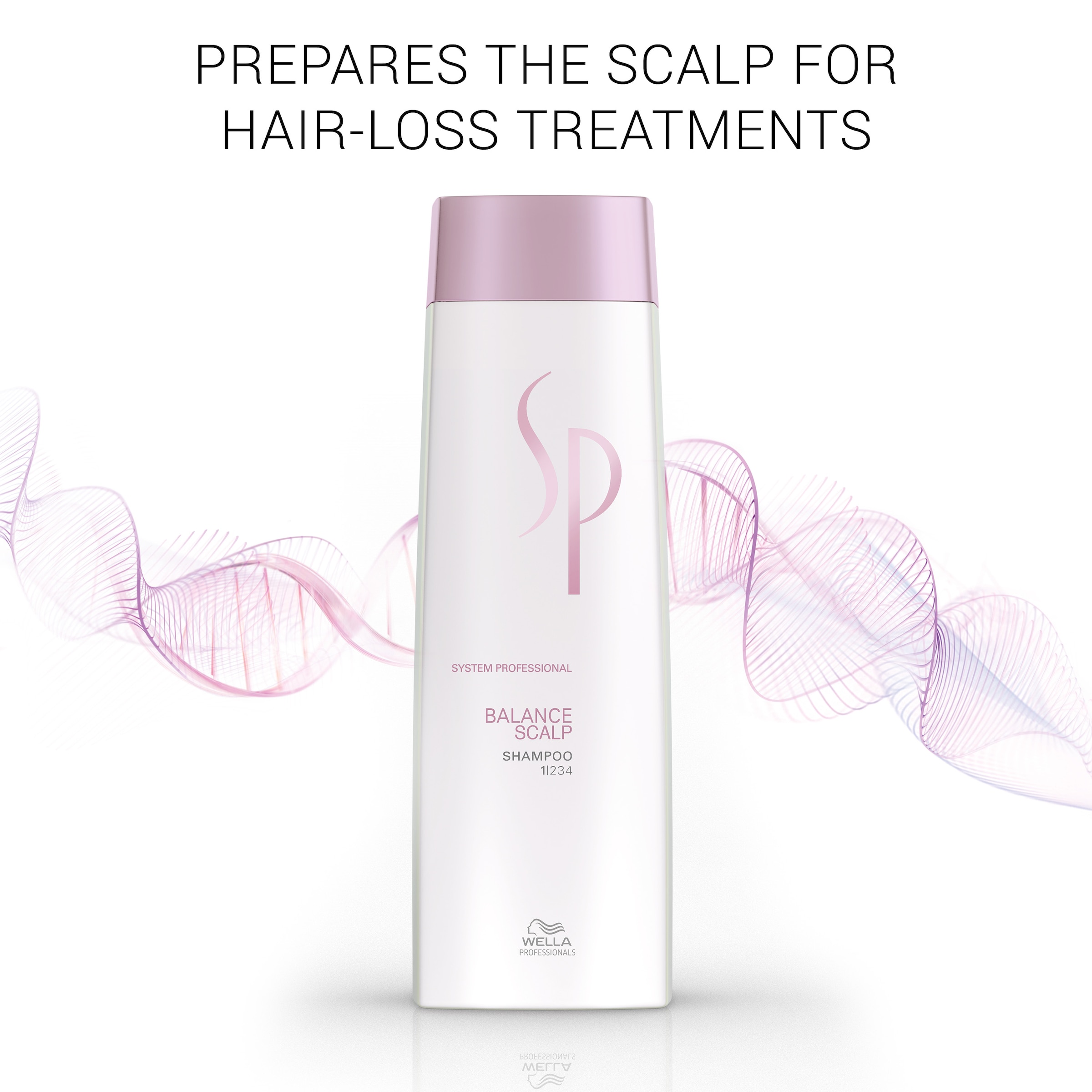 Wella SP Haarshampoo »Balance Scalp Shampoo« gegen Juckreiz, gegen Rötungen, sanfte Pflege