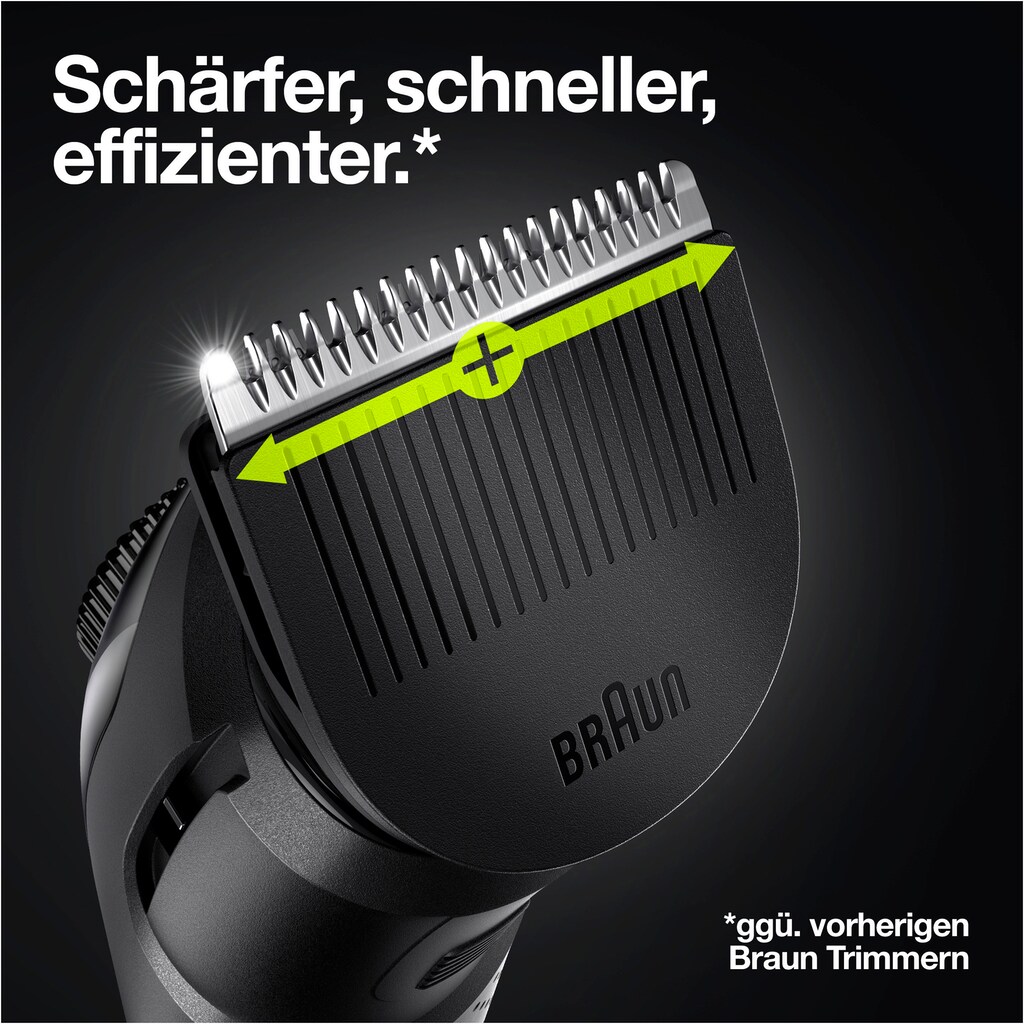 Braun Haarschneider »Barttrimmer 5 BT5340«, 2 Aufsätze