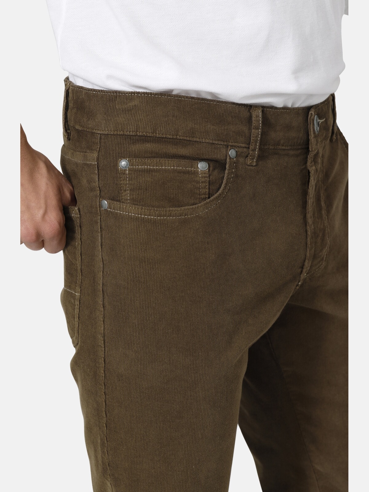 Babista 5-Pocket-Hose »Hose VESTAVERDE«, (1 tlg.), aus weichem Cord