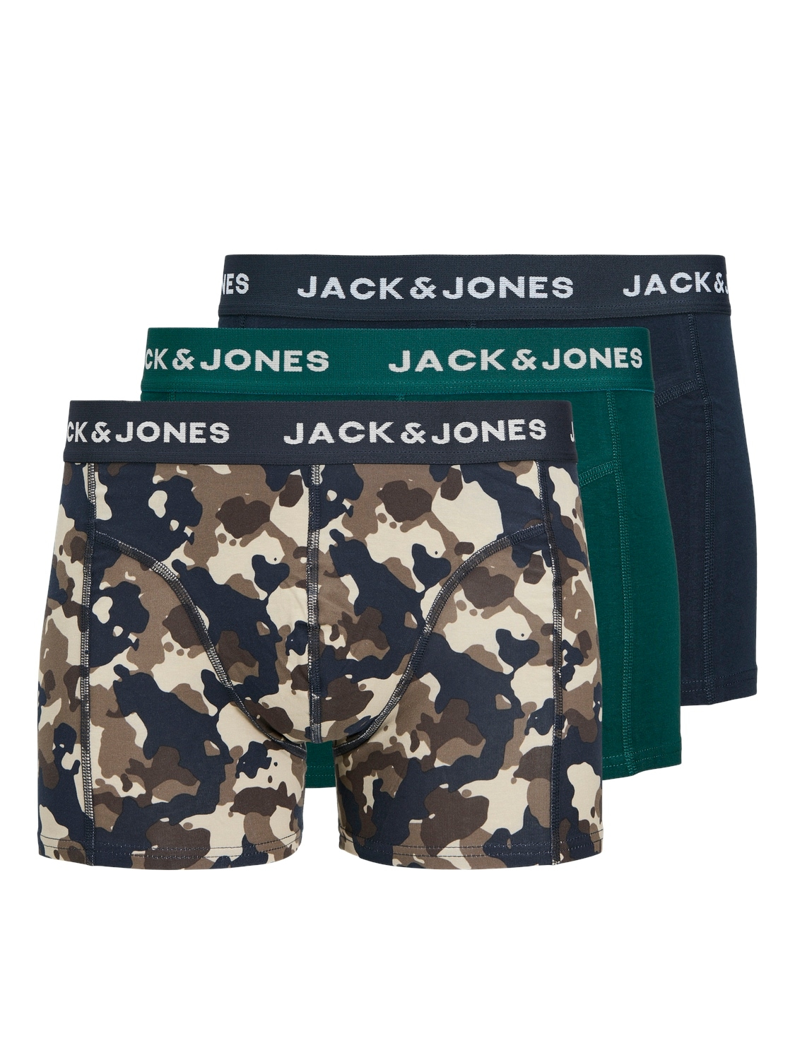 Trunk »JACCAMOFLAGE TRUNKS 3 PACK«, (Packung, 3 St.)